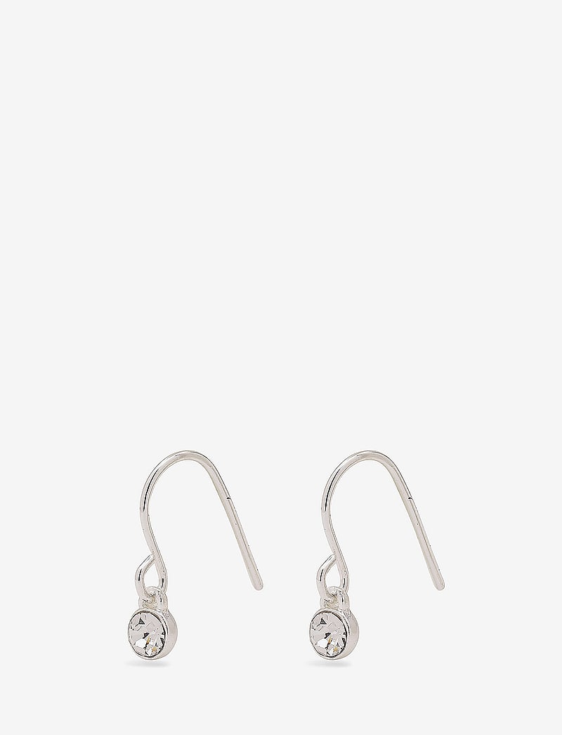 Pilgrim - LUCIA recycled crystal earstuds - ohrhänger - silver plated - 1