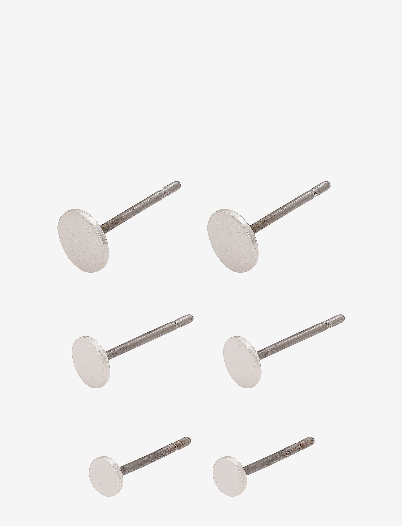 Pilgrim - NORMA recycled 3-in-1 set earrings - ohrstecker - silver plated - 0