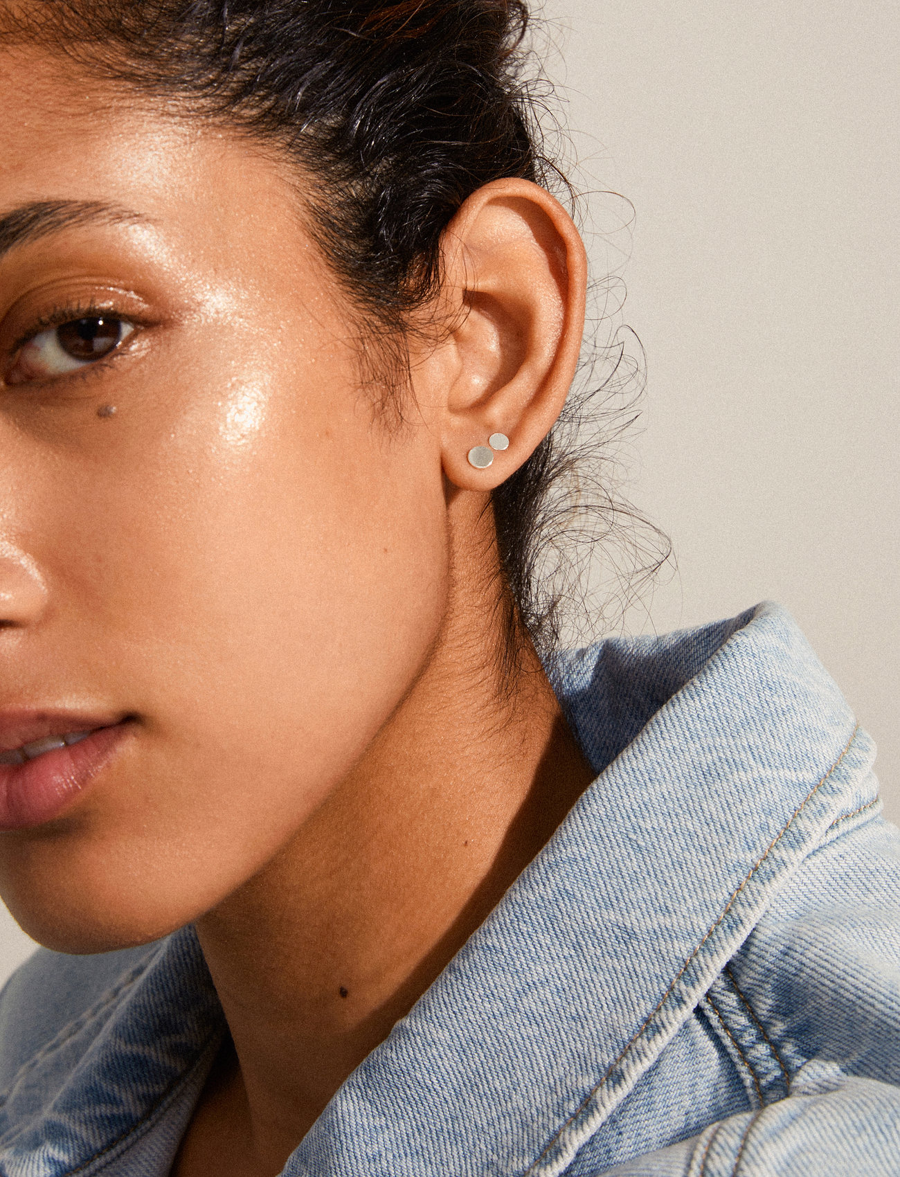 Pilgrim - NORMA recycled 3-in-1 set earrings - ohrstecker - silver plated - 1