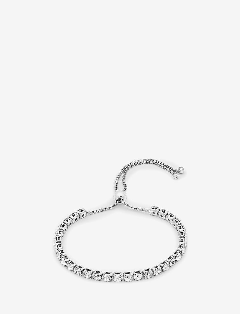 Pilgrim - LUCIA crystal bracelet - grandininės apyrankės - silver plated - 0