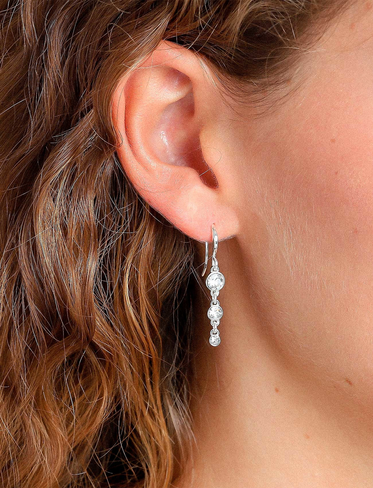 Pilgrim - Lucia - pendant earrings - silver plated - 0