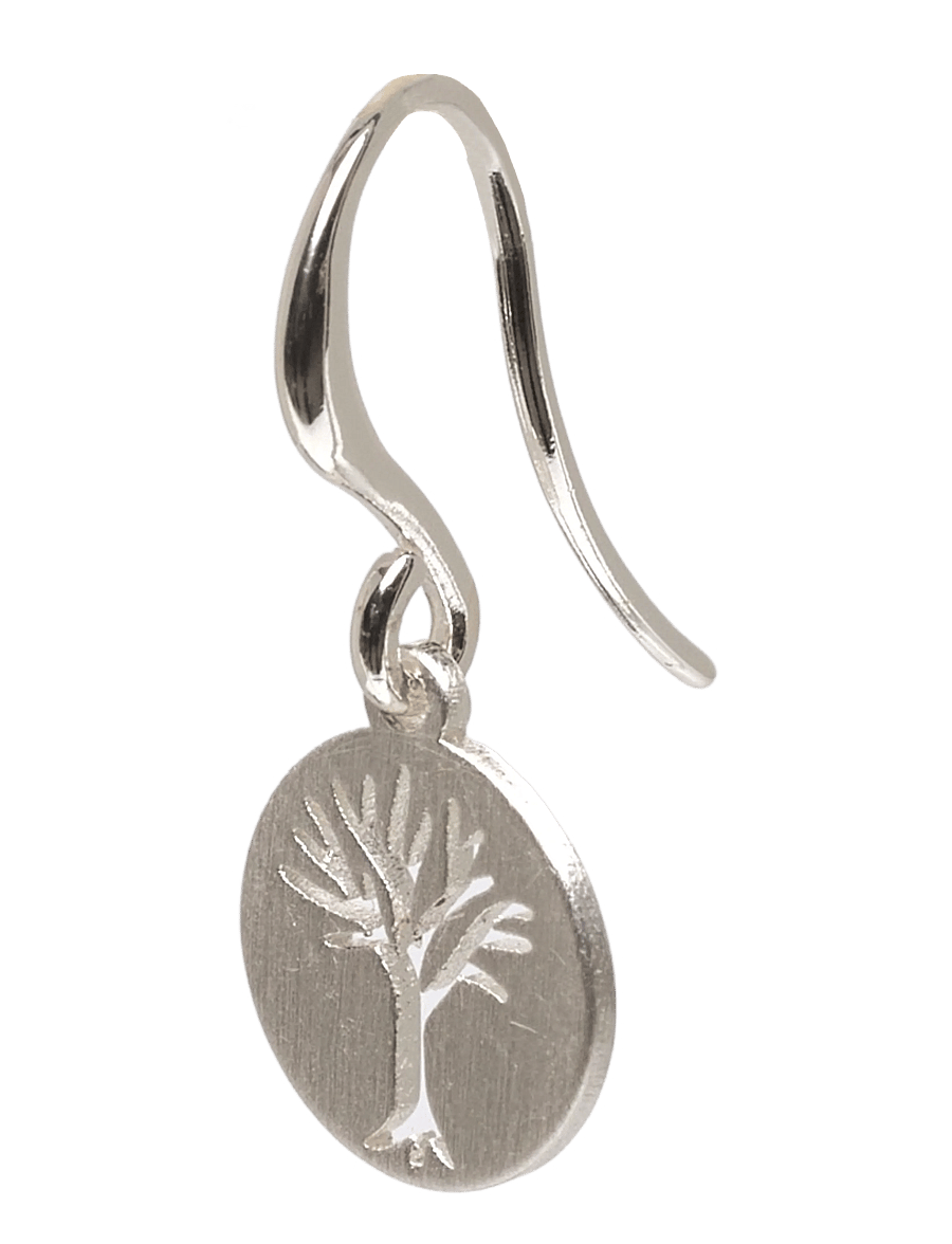 Pilgrim - ELIN coin earrings silver-plated - boucles d'oreilles pendantes - silver plated - 0