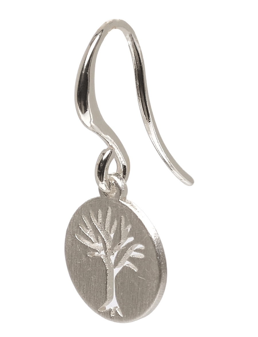 Pilgrim - ELIN coin earrings silver-plated - boucles d'oreilles pendantes - silver plated - 1