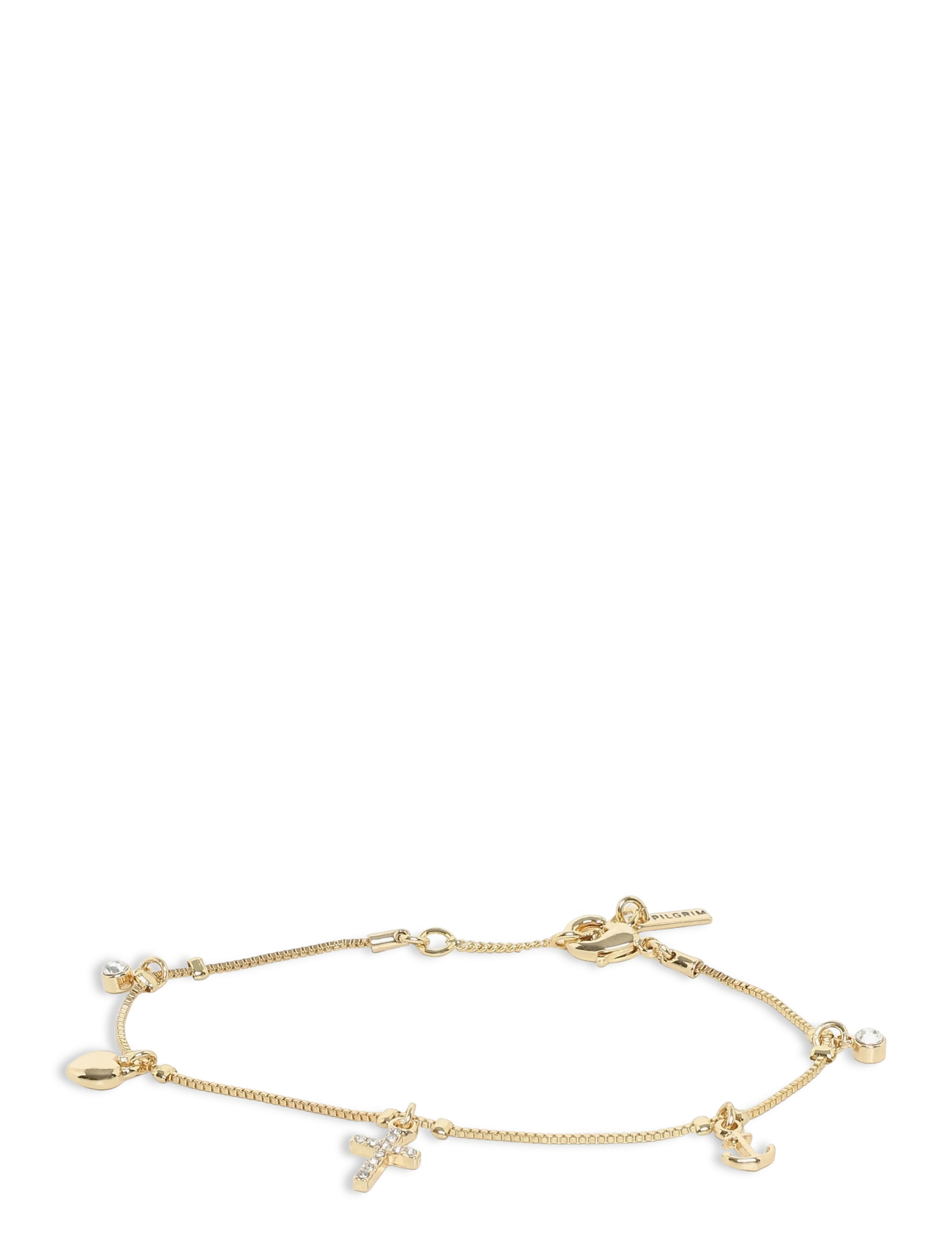 Pilgrim - ANET crystal bracelet gold-plated - gold plated - 2