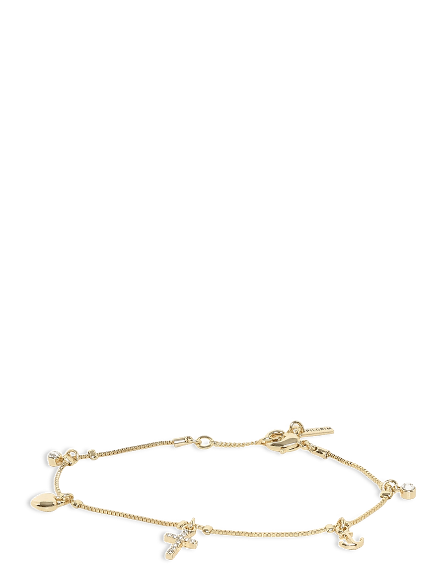 Pilgrim - ANET crystal bracelet gold-plated - gold plated - 2
