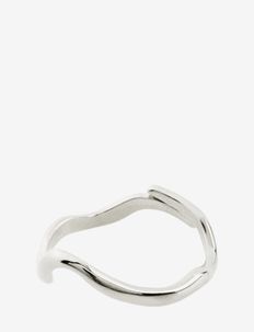 ALBERTE organic shape ring silver-plated, Pilgrim