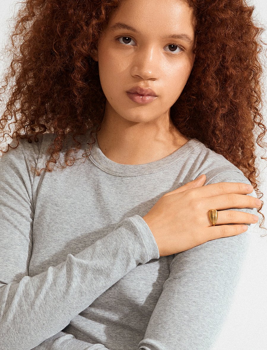 Pilgrim - XENA ring gold-plated - rings - gold plated - 0