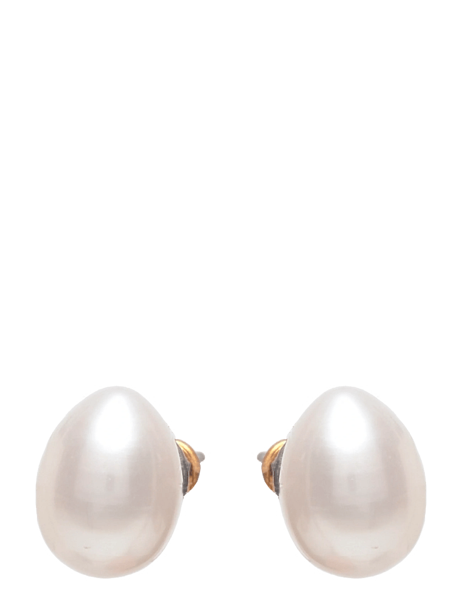 Pilgrim - EMORY freshwater pearl earrings - gold plated - 0