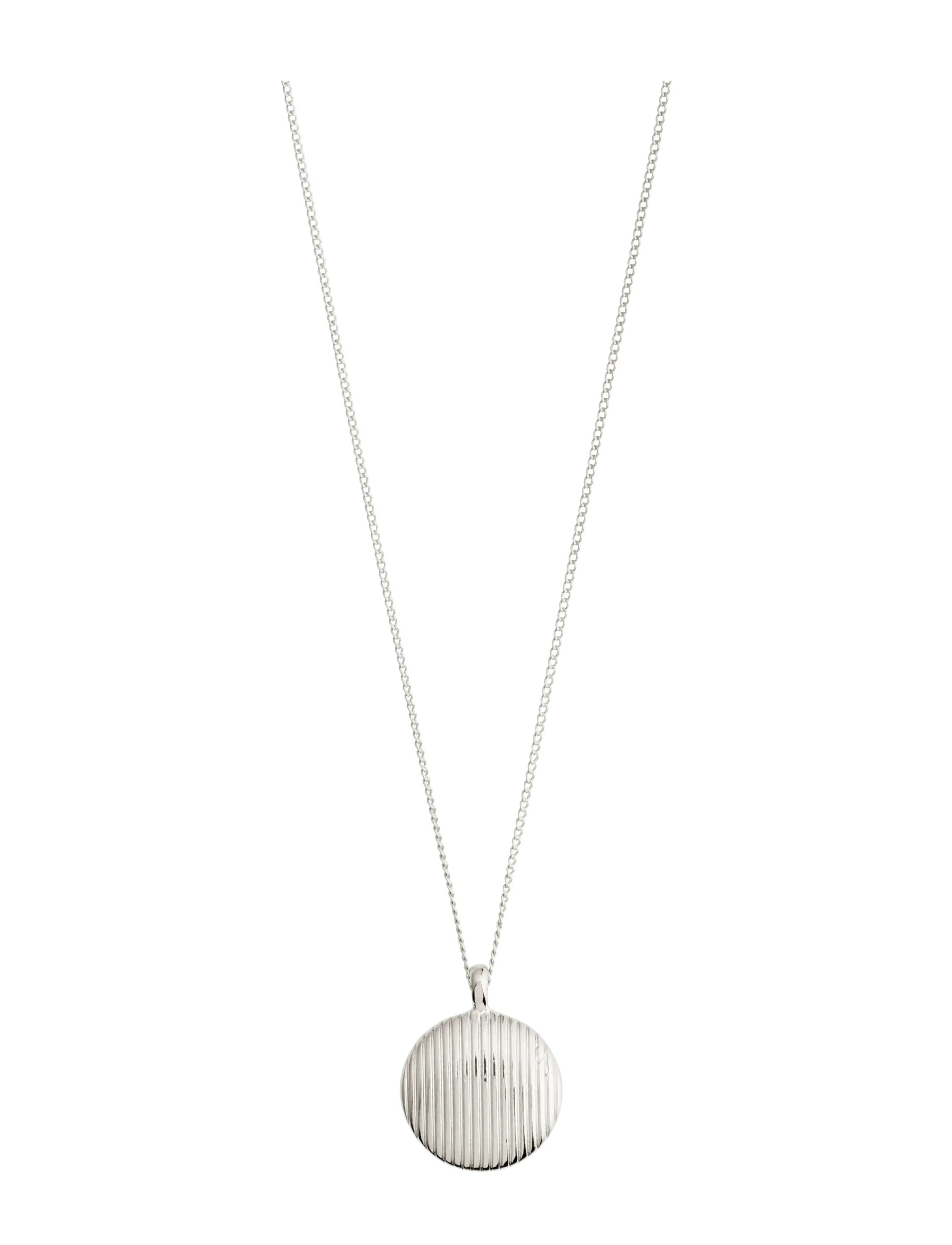 Pilgrim XENA coin necklace silver-plated - Accessories - SILVER PLATED / silver