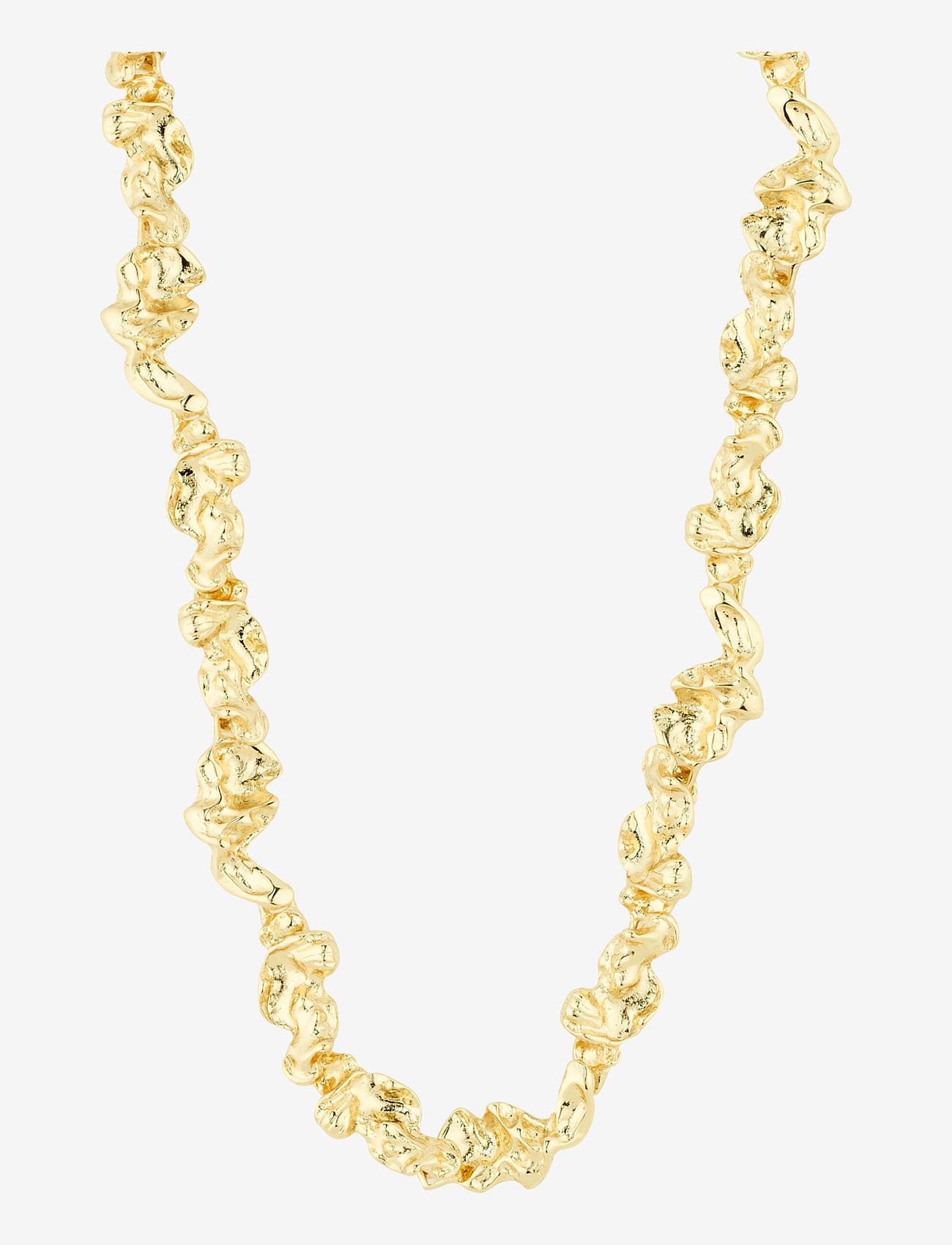 Pilgrim - RAELYNN recycled necklace - festtøj til outletpriser - gold plated - 0