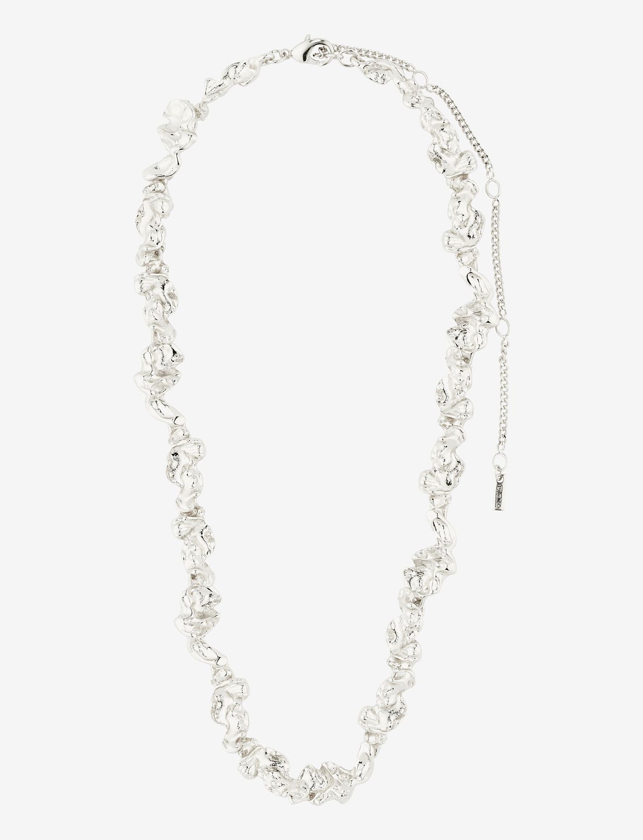 Pilgrim - RAELYNN recycled necklace - festtøj til outletpriser - silver plated - 1