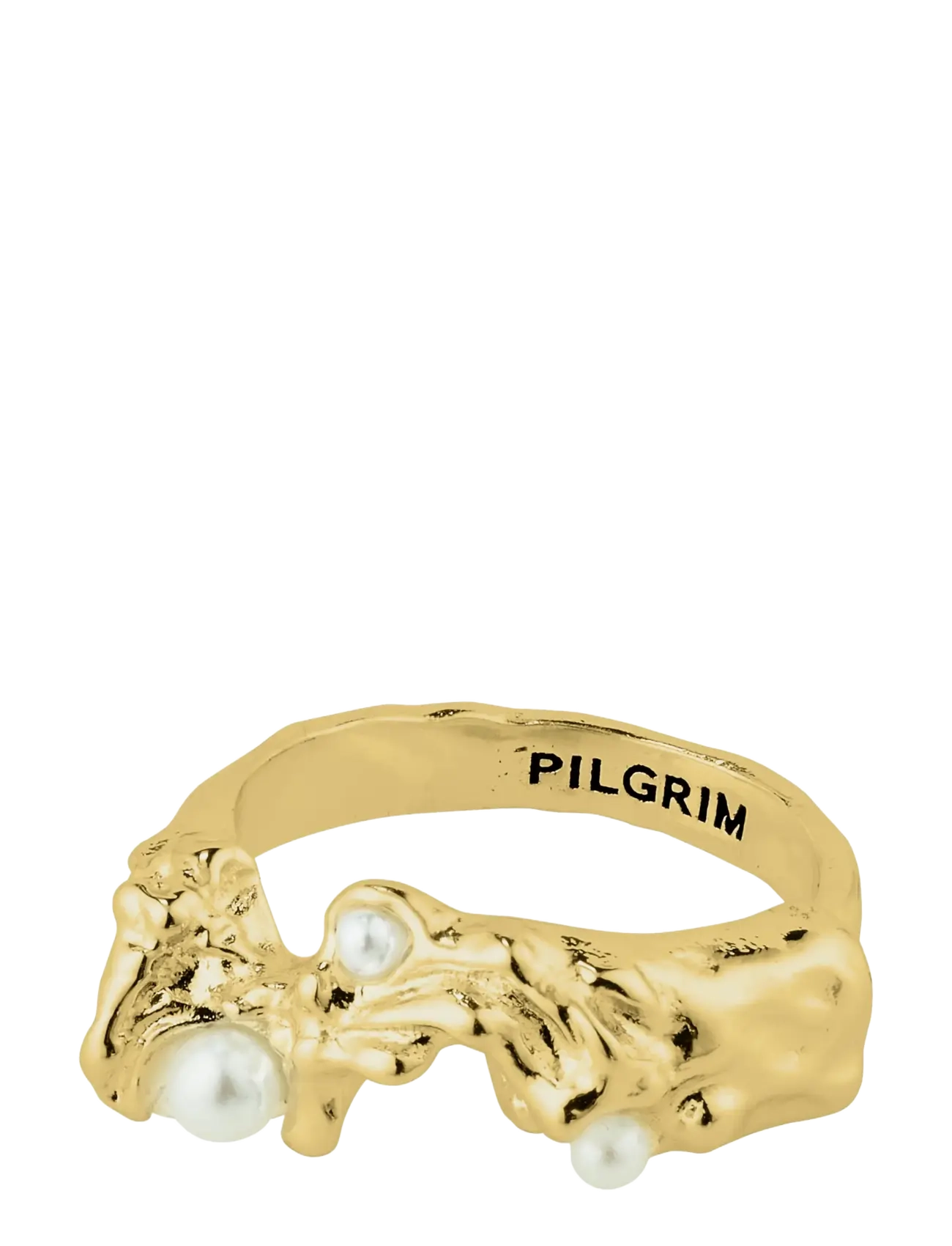 Pilgrim RAELYNN recycled ring - Accessories - GOLD PLATED / gold
