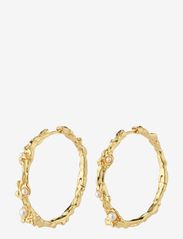 RAELYNN recycled hoops - GOLD PLATED