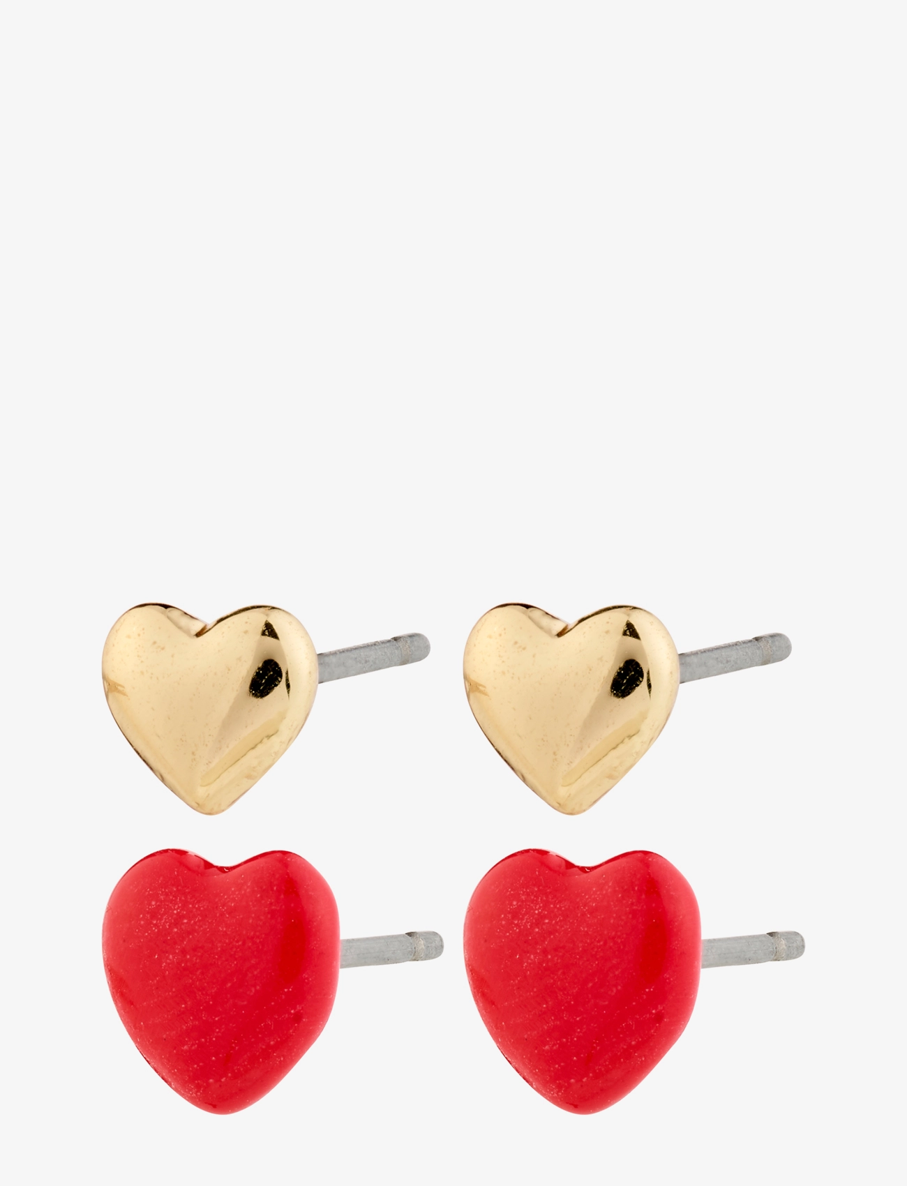 Pilgrim MAEVE earrings 2-in-1 set, gold-plated - Örhängen - GOLD PLATED / gold