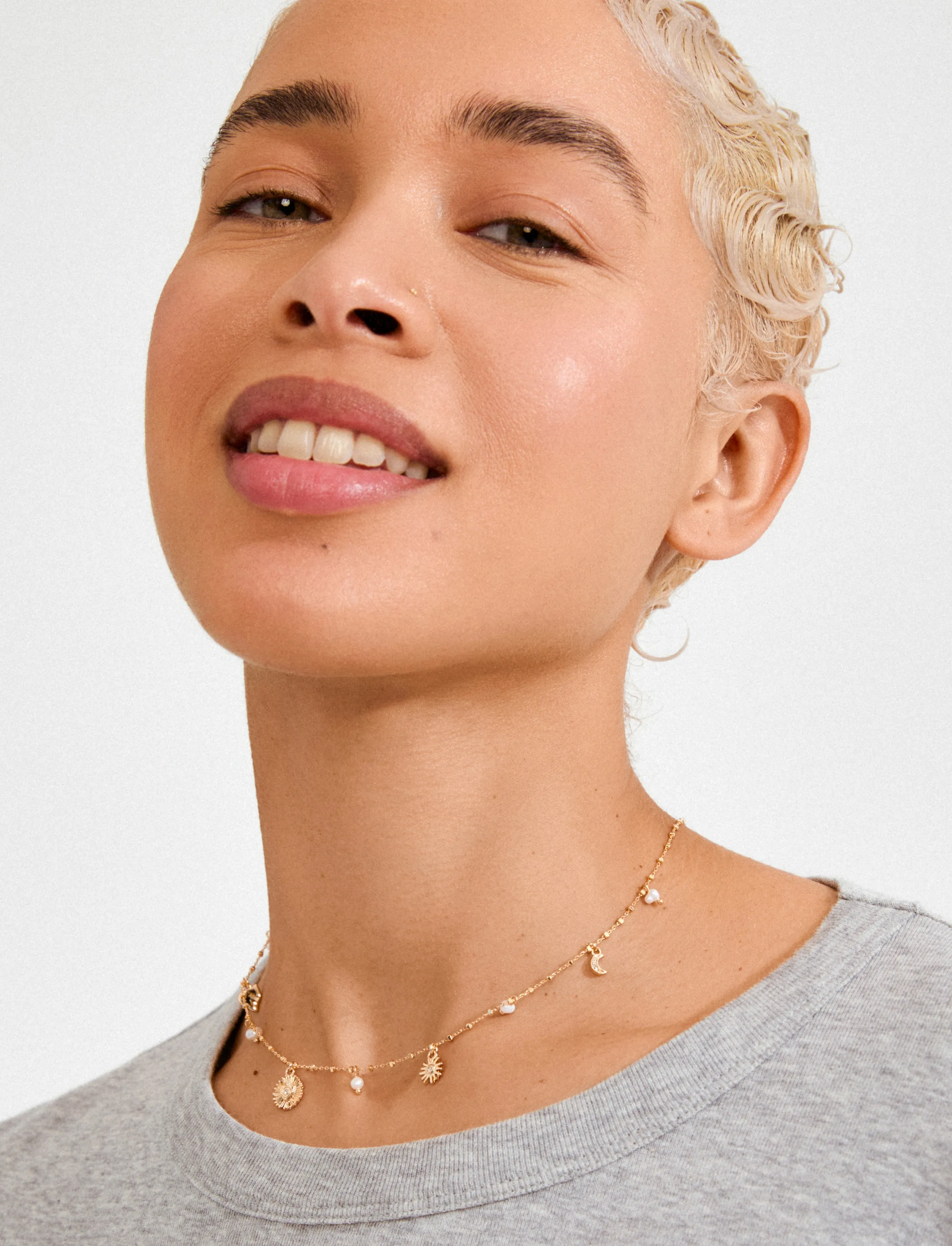 Pilgrim Mylan Necklace Gold-Plated, One Size, Necklaces, Gold - Statement Frauen