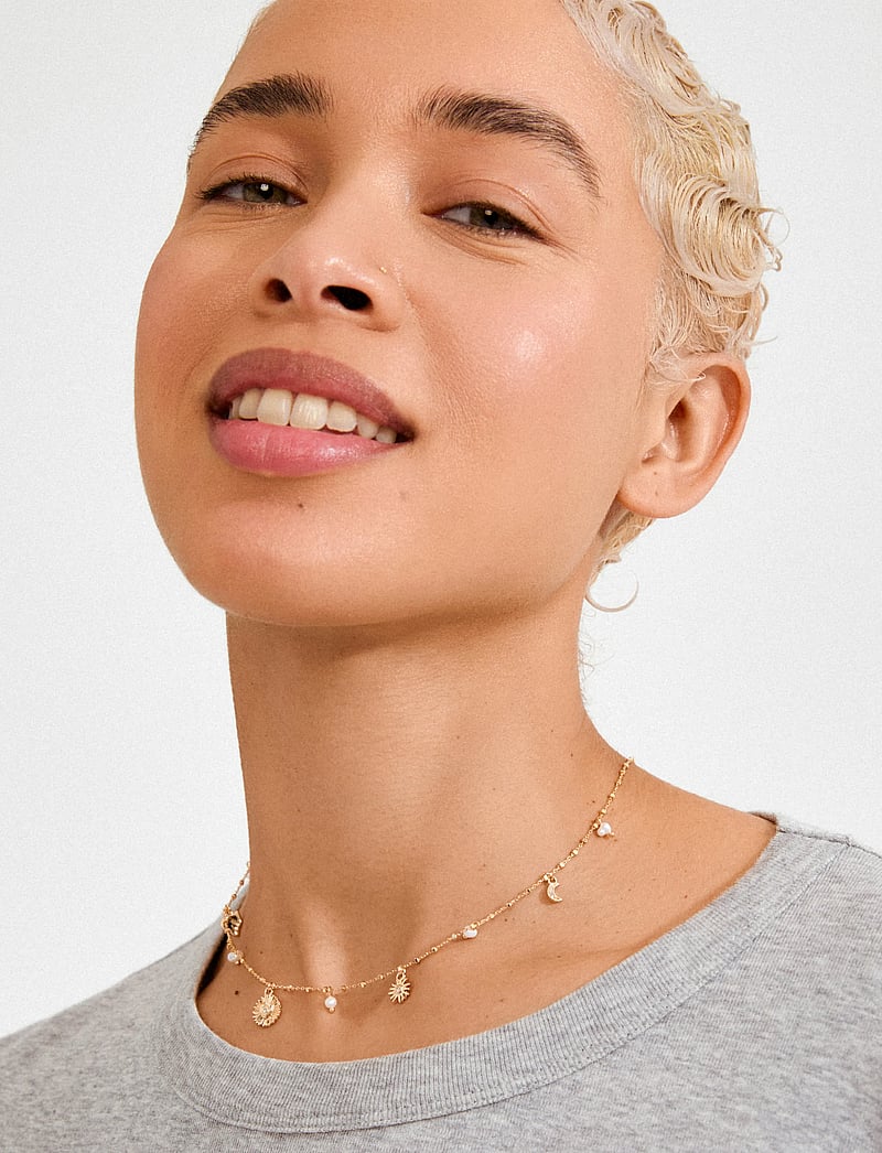 Pilgrim - MYLAN necklace gold-plated - perlenketten - gold plated - 0