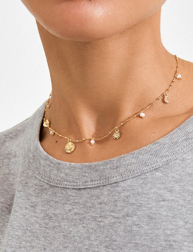 Pilgrim - MYLAN necklace gold-plated - perlenketten - gold plated - 3