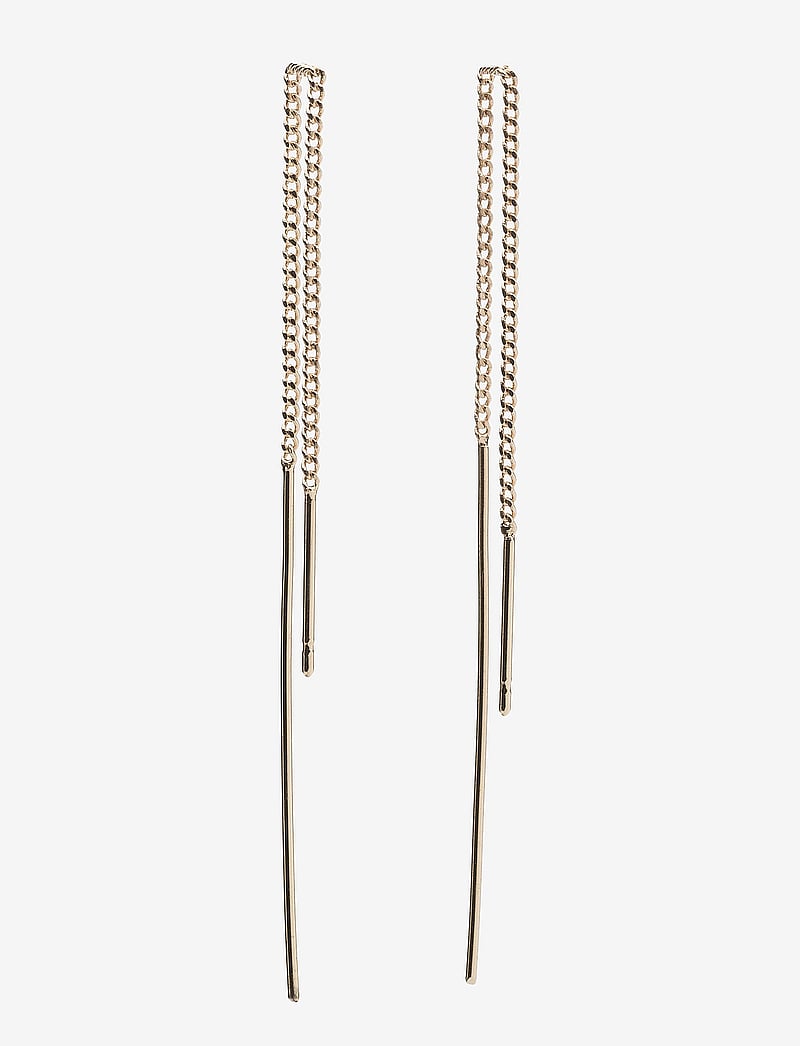 Pilgrim - TAHOE recycled chain earrings - hängande örhängen - gold plated - 1