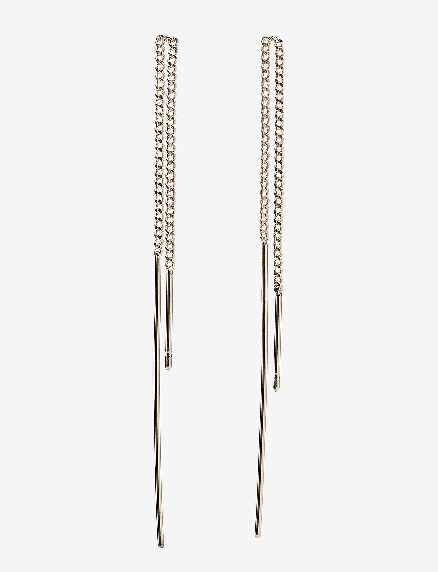 Pilgrim - TAHOE recycled chain earrings - ohrhänger - gold plated - 1