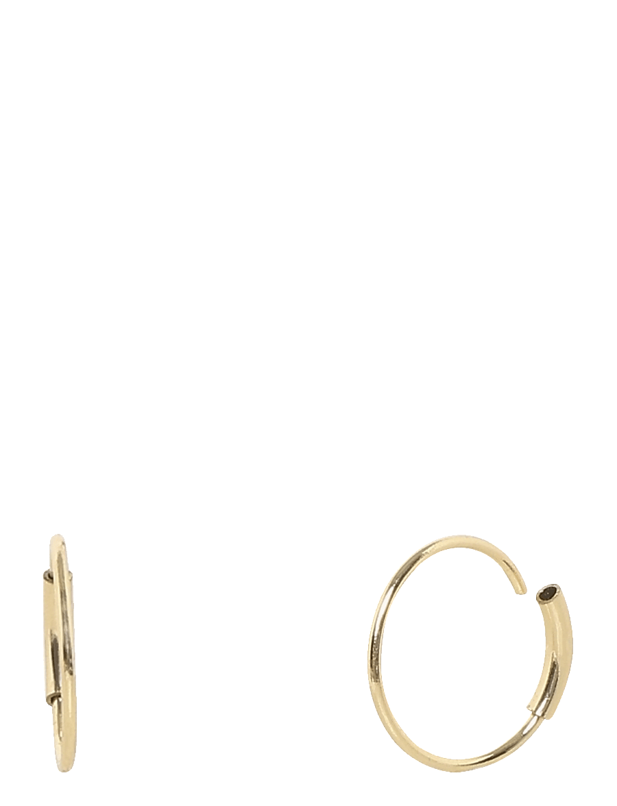 Pilgrim - RAQUEL mini hoop earrings gold-plated - gold plated - 1