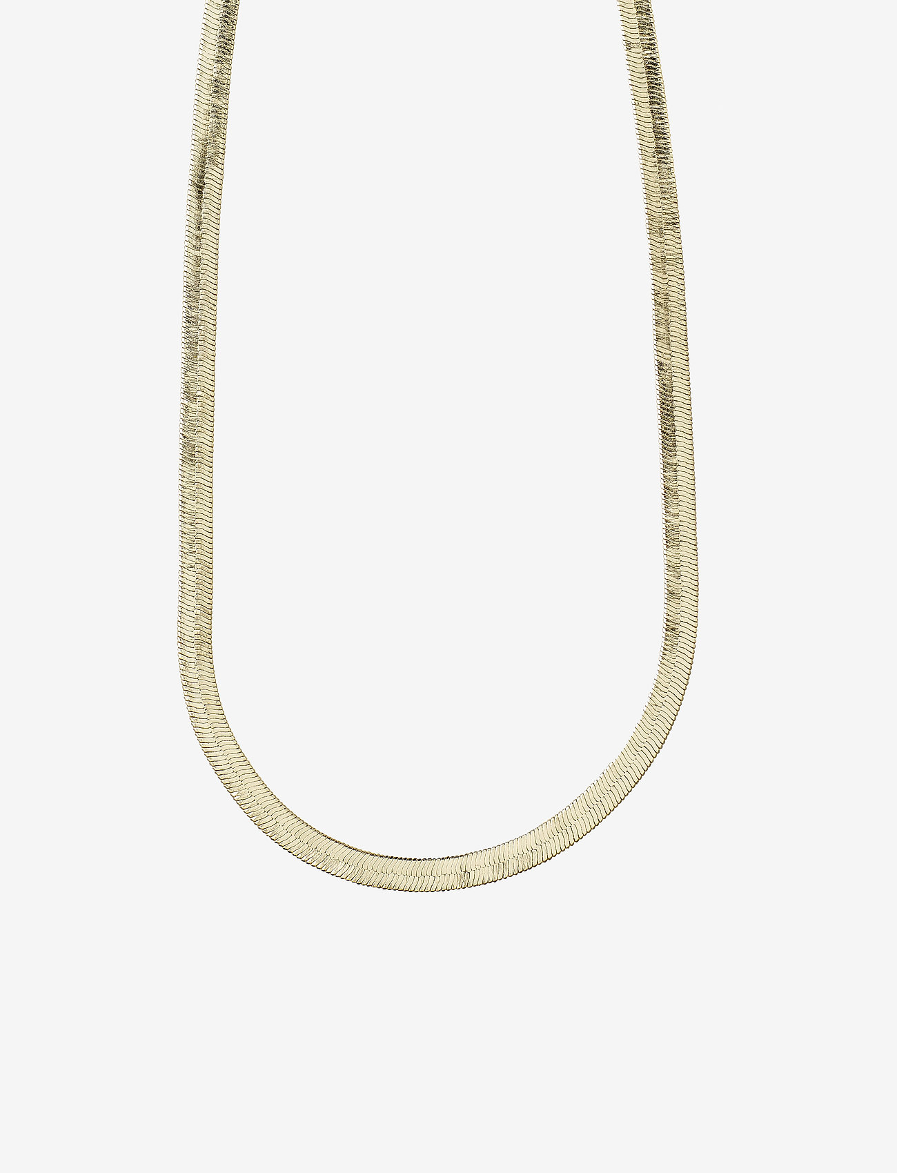 Pilgrim - NOREEN flat snakechain necklace gold-plated - gold plated - 0