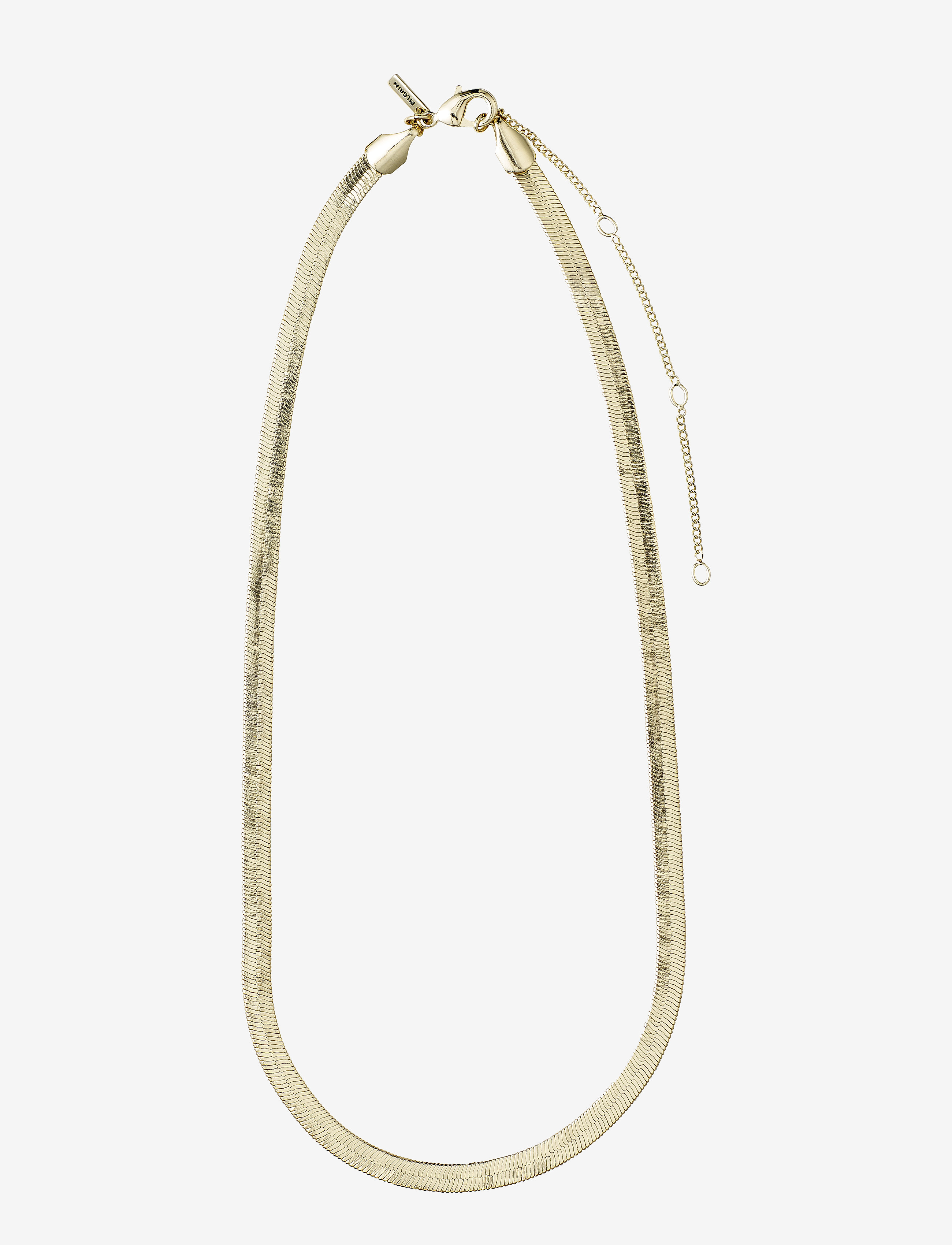 Pilgrim - NOREEN flat snakechain necklace gold-plated - gold plated - 2