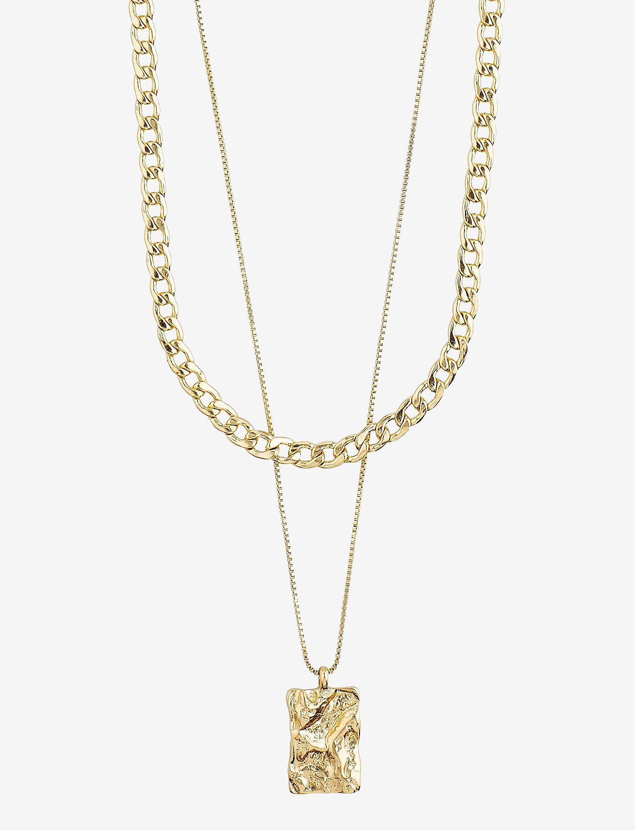 Pilgrim - Necklace : Bathilda : Gold Plated - statement halskæder - gold plated - 0