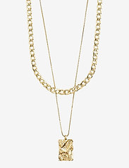 Necklace : Bathilda : Gold Plated - GOLD PLATED