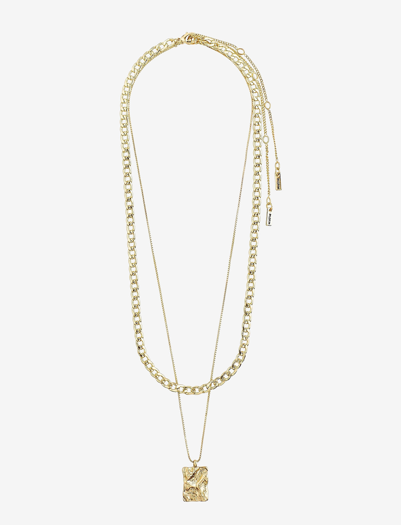 Pilgrim - Necklace : Bathilda : Gold Plated - statement necklaces - gold plated - 1