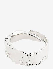 Pilgrim - Ring : Bathilda : Silver Plated - feestelijke kleding voor outlet-prijzen - silver plated - 0