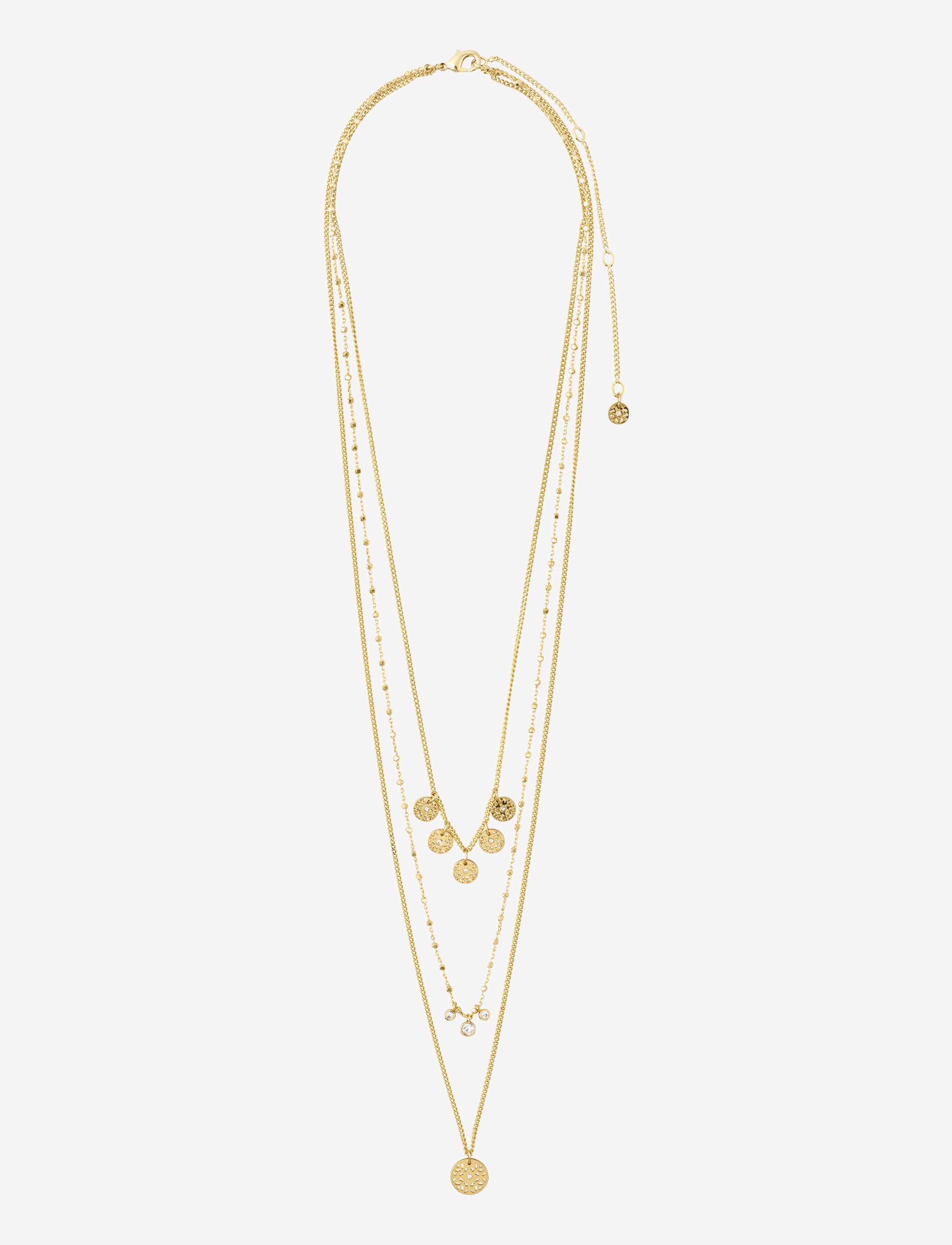 Pilgrim CAROL layered necklace 3-in-1 - Statement-Ketten - GOLD PLATED / gold