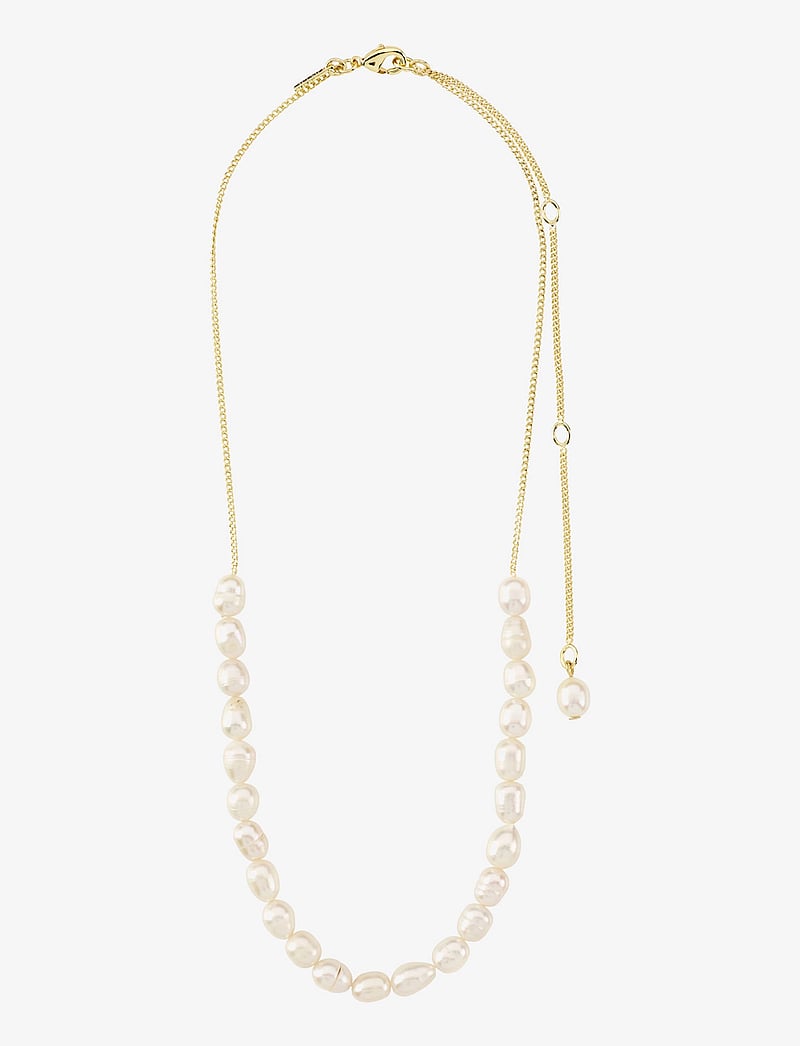 Pilgrim - BERTHE pearl necklace gold-plated - perlekæder - gold plated - 2