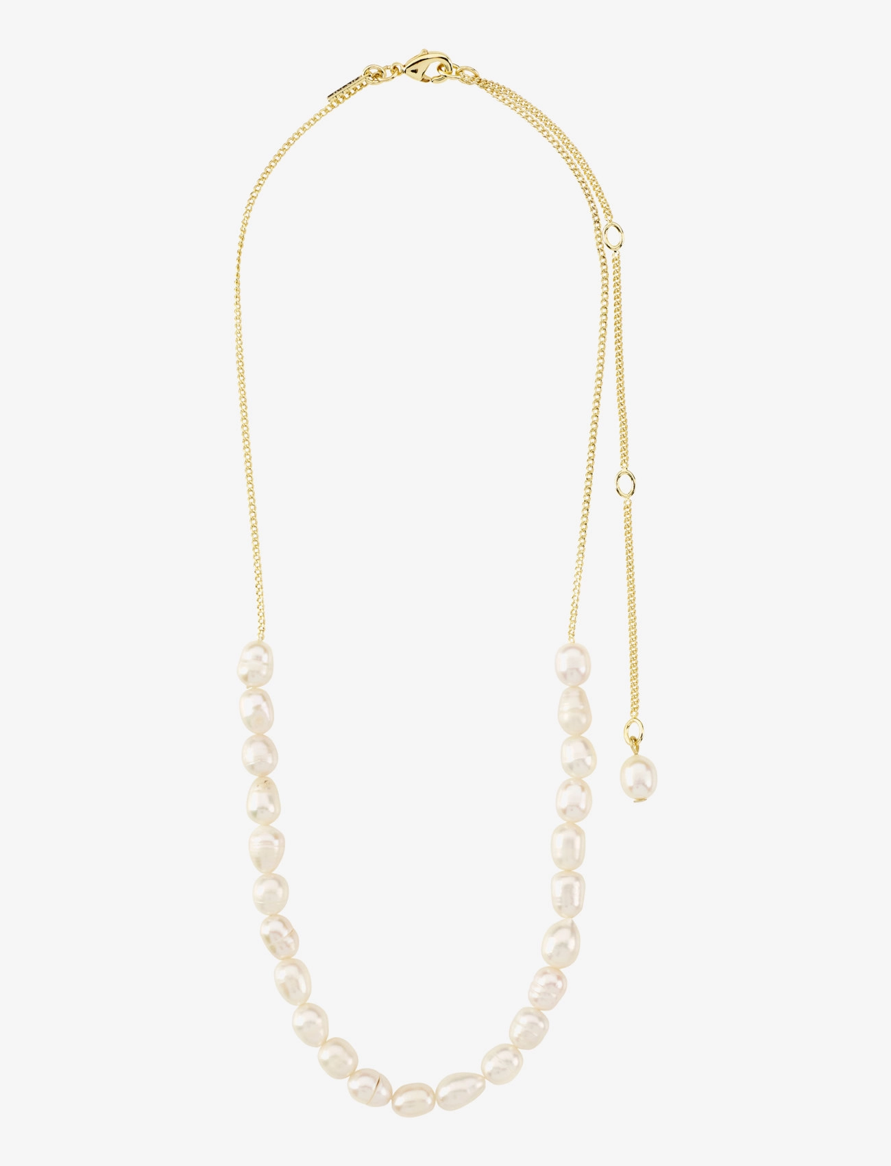 Pilgrim - BERTHE pearl necklace gold-plated - perlekæder - gold plated - 2