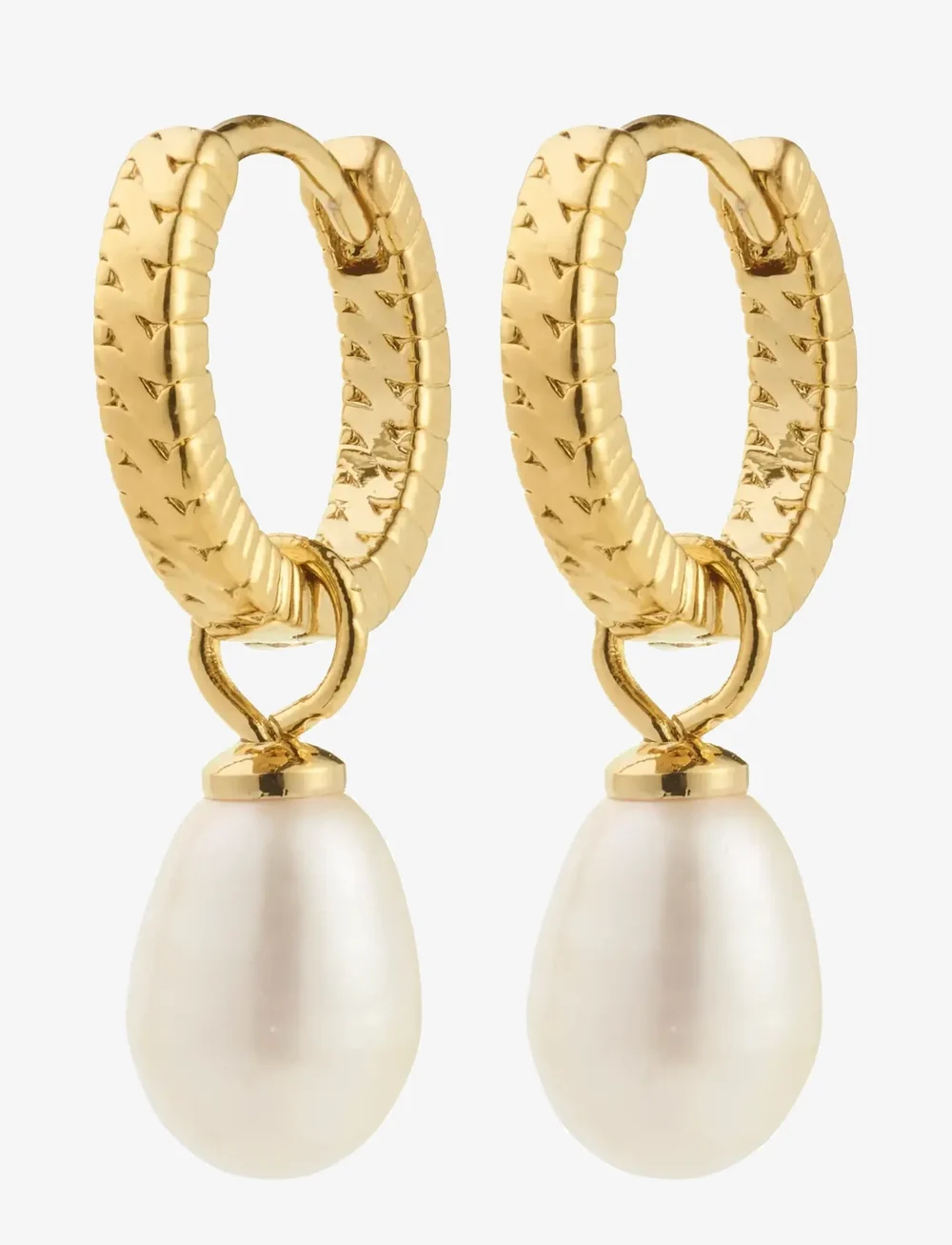 Pilgrim - ELLIANA earrings gold-plated - pärlörhängen - gold plated - 1