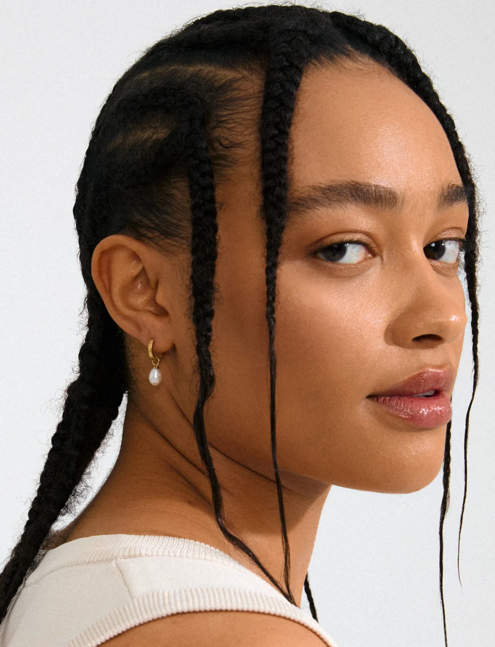 Pilgrim - ELLIANA earrings gold-plated - pärlörhängen - gold plated - 0