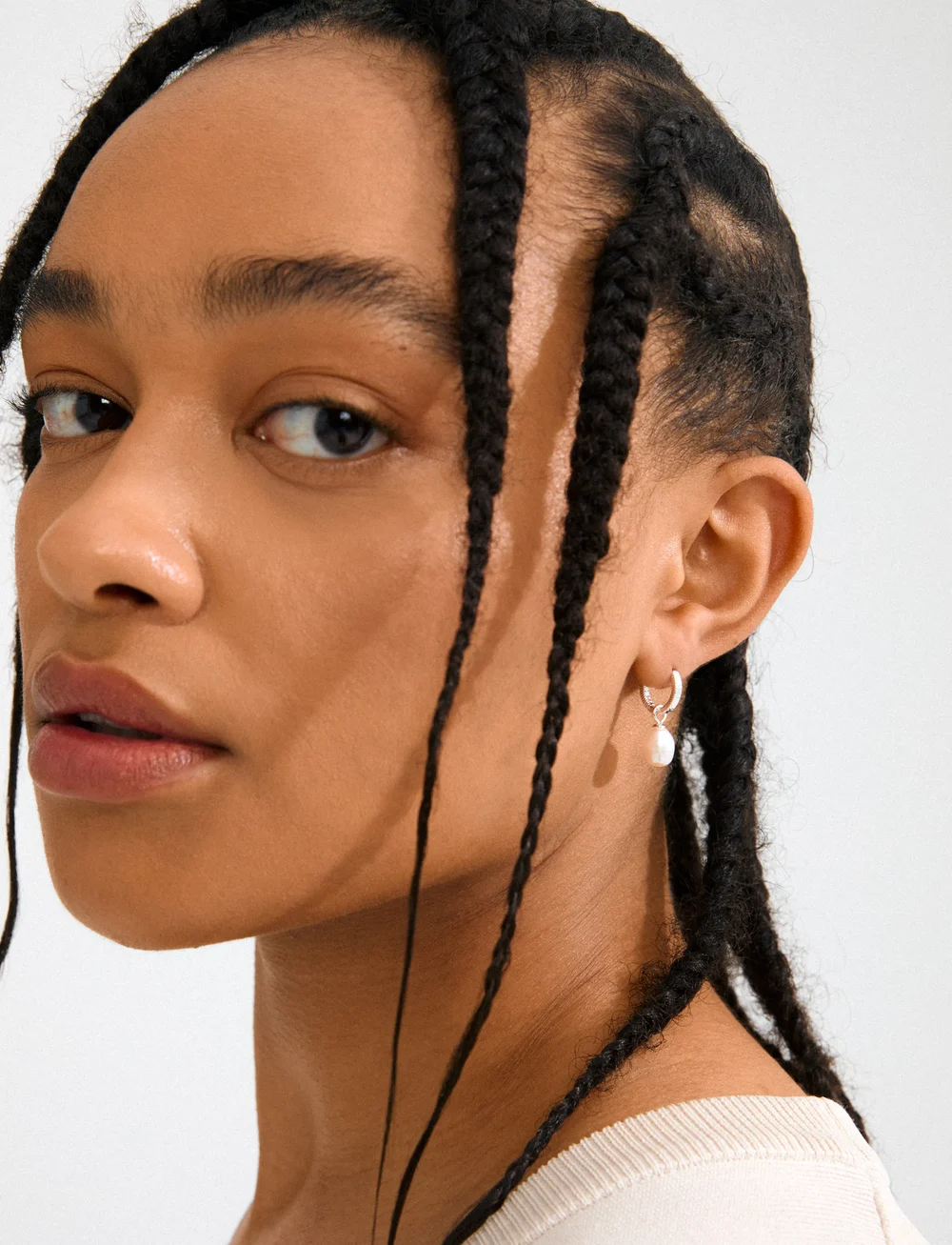 Pilgrim - ELLIANA earrings silver-plated - perlenohrringe - silver plated - 0