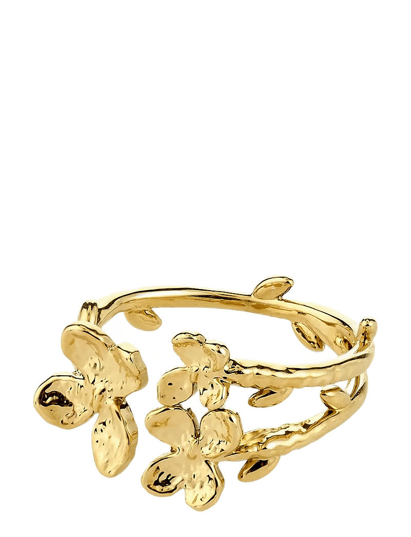 Pilgrim - AJANI ring gold-plated - konfirmationstøj - gold plated - 1