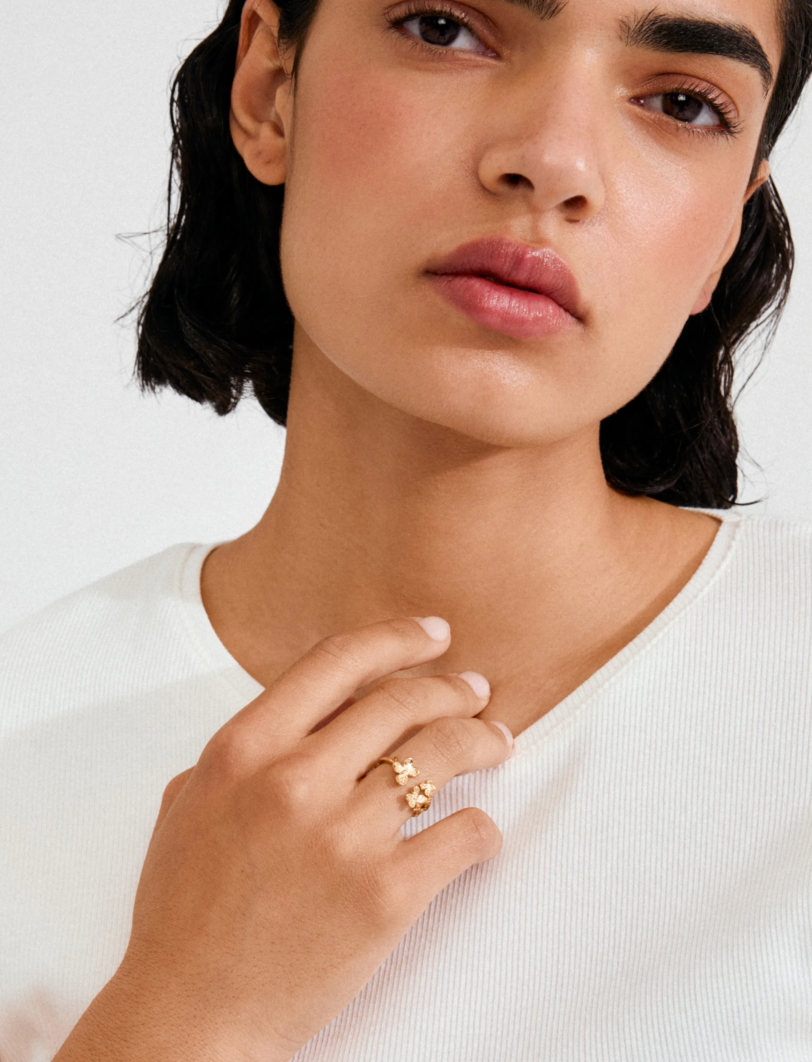 Pilgrim Ajani Ring Gold-Plated, One Size, Jewellery, Gold - Rings, Frauen