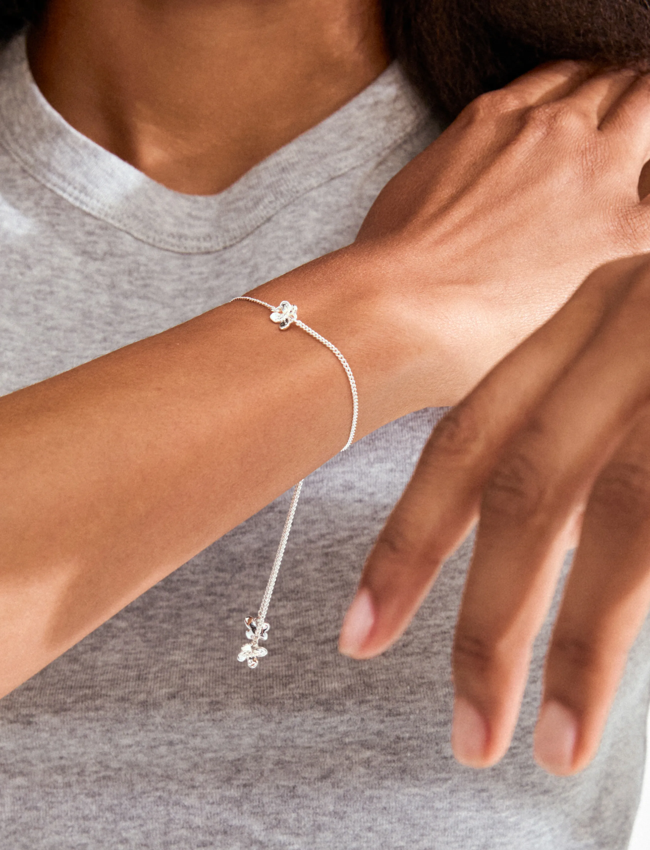 Pilgrim - AJANI bracelet silver-plated - chain bracelets - silver plated - 2