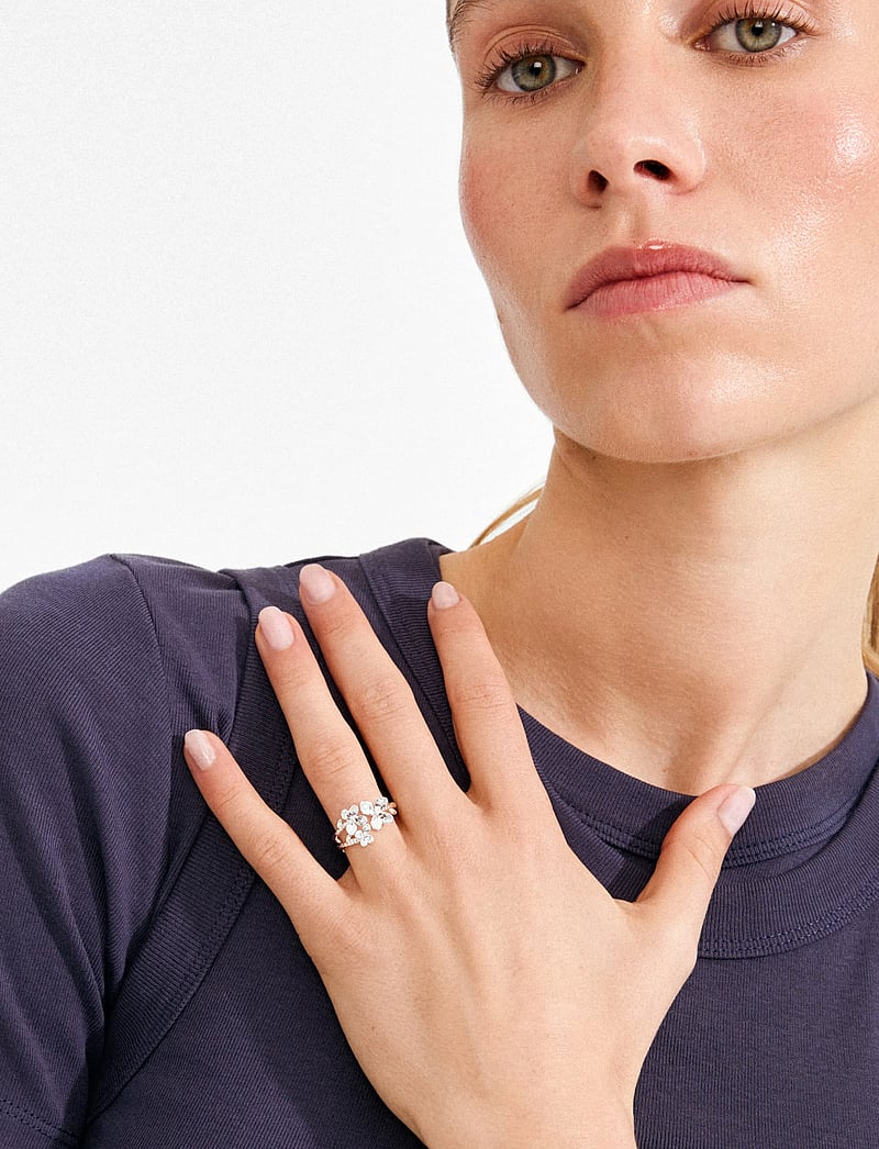 Pilgrim - AJANI ring silver-plated - konfirmationstøj - silver plated - 0
