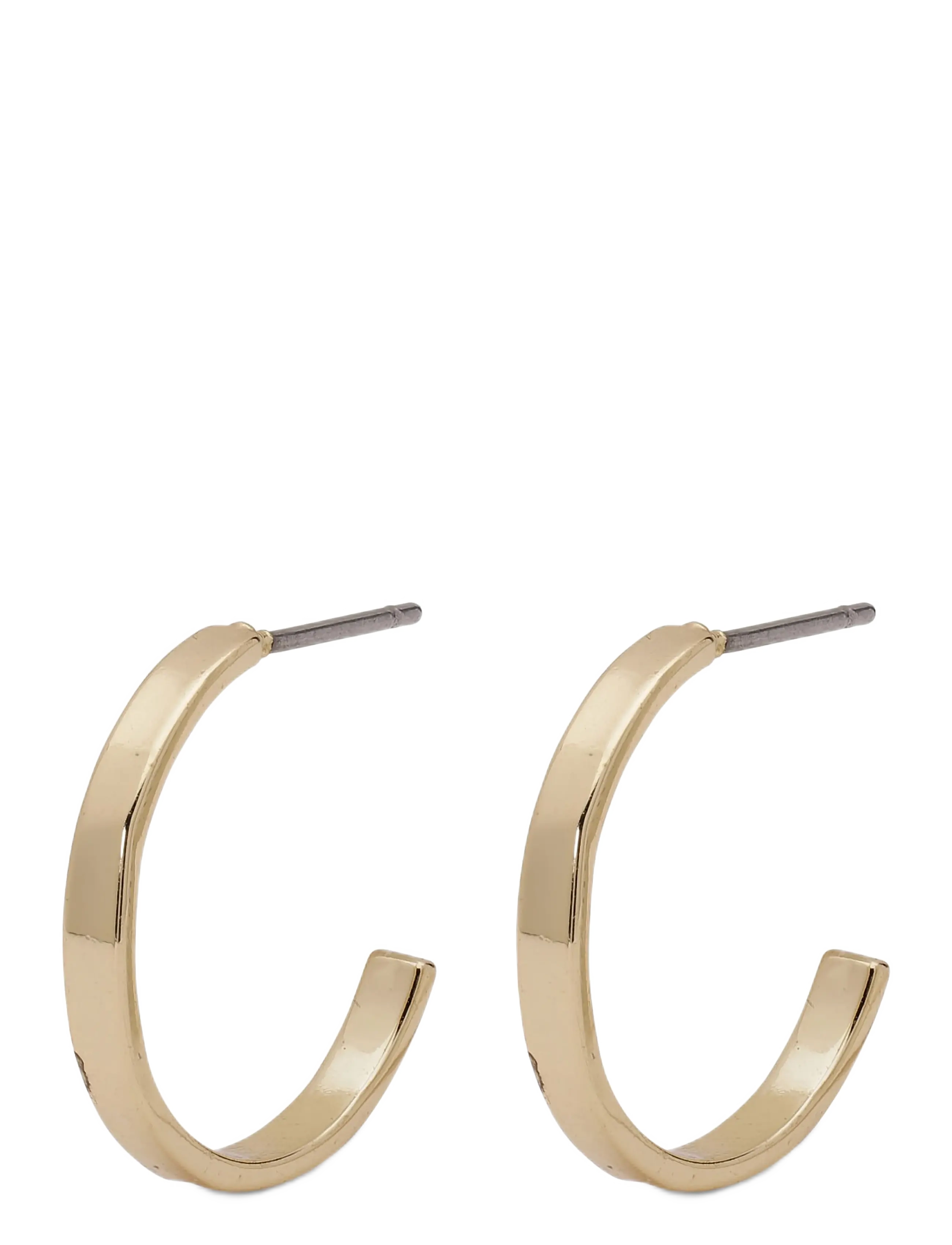 Pilgrim BELLA semi-hoop earrings gold-plated - Accessoires - GOLD PLATED / gold
