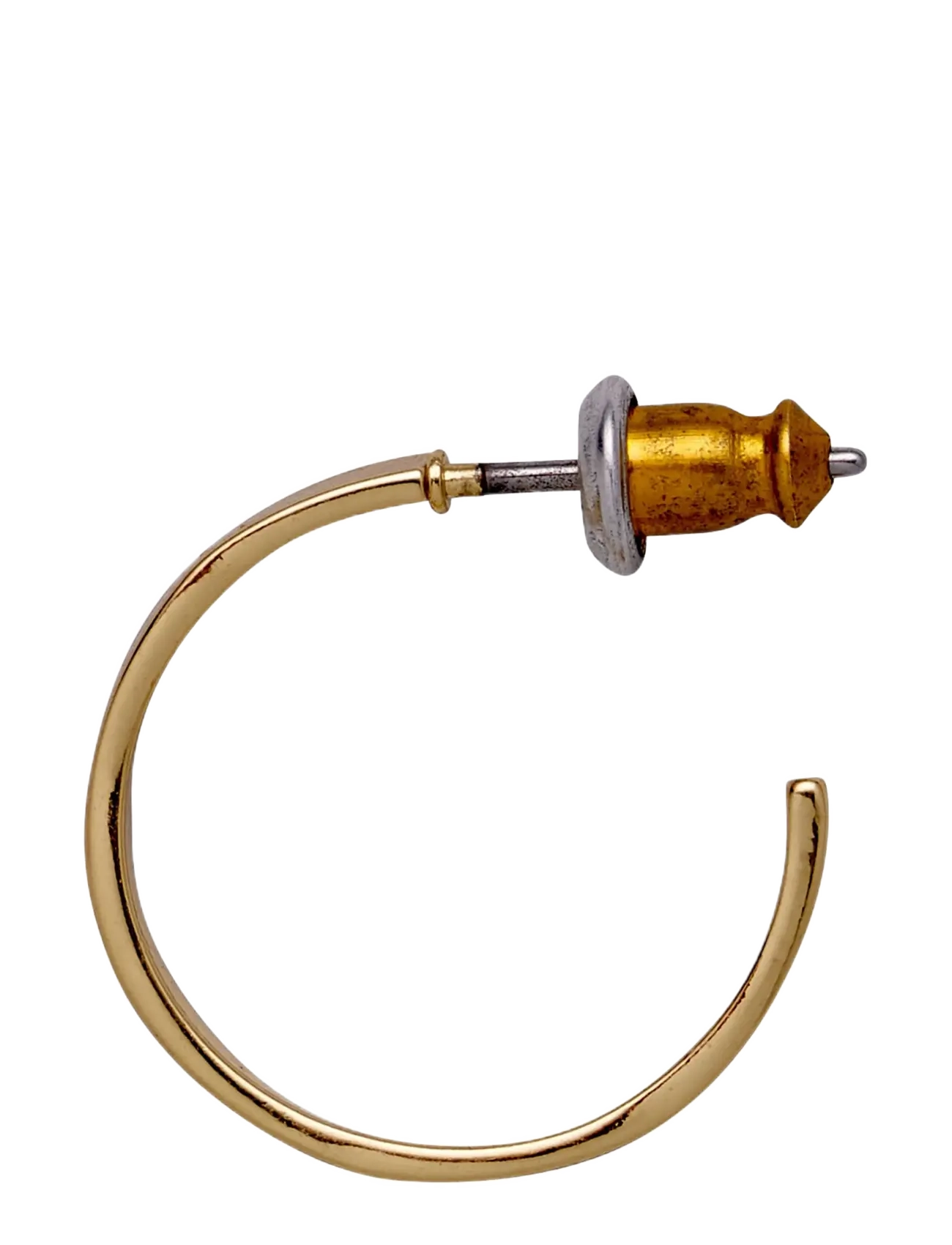 Pilgrim - BELLA semi-hoop earrings gold-plated - gold plated - 1