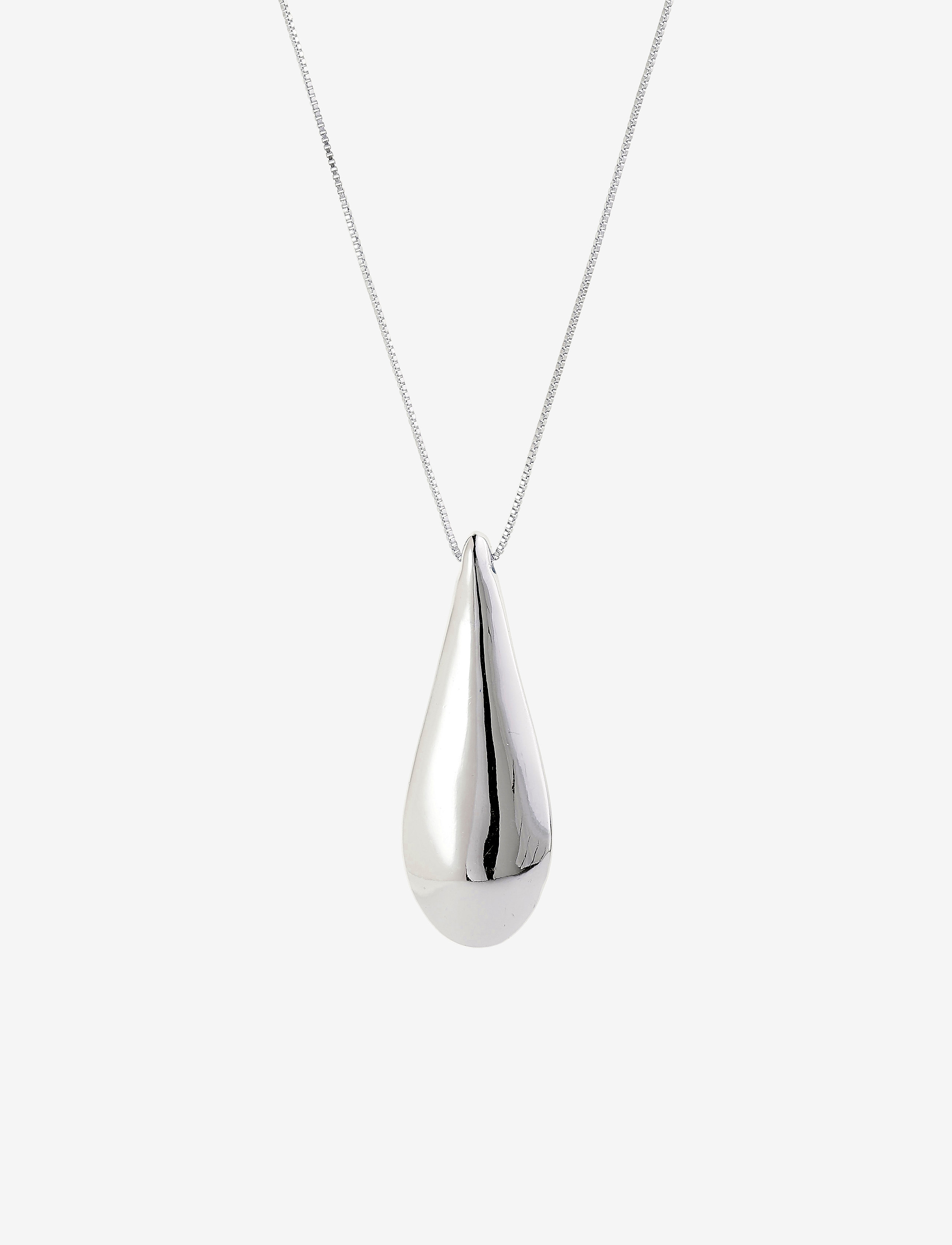 Alma Recycled Necklace Silver-Plated