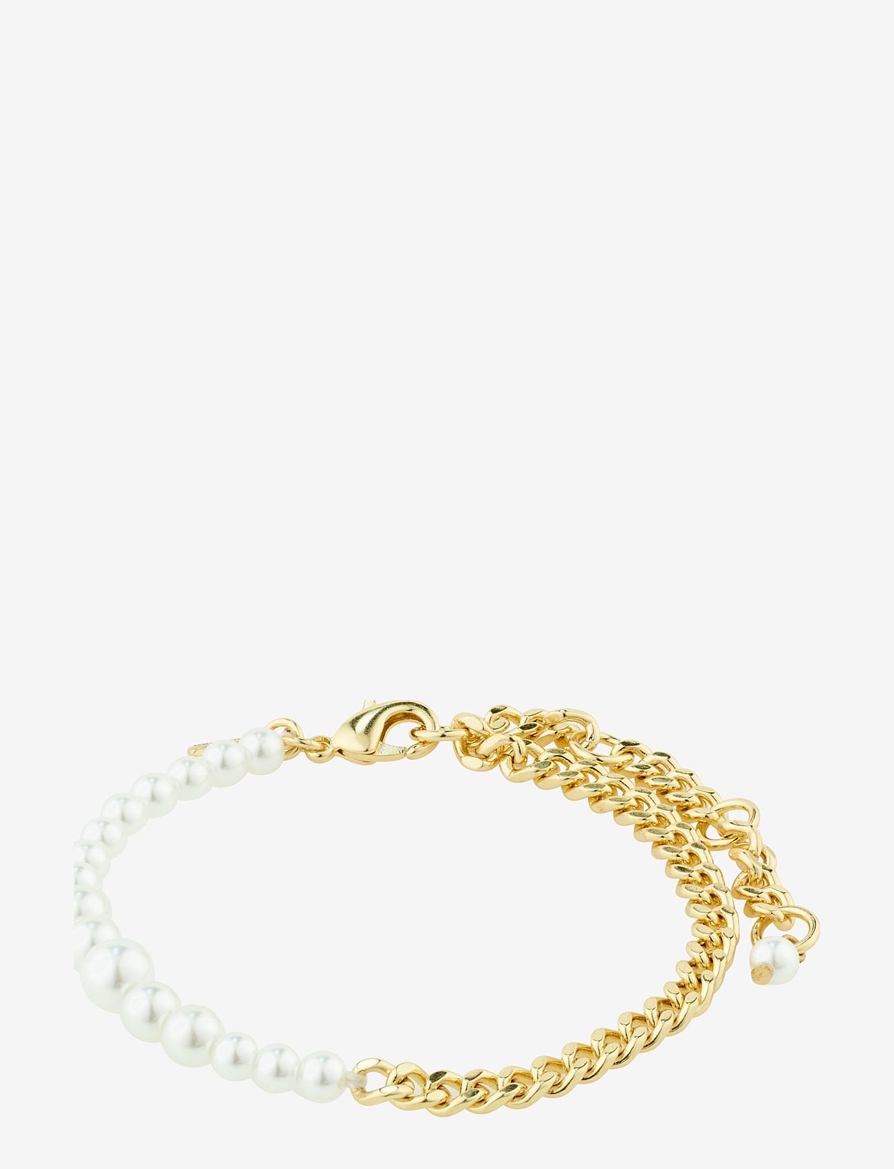 Pilgrim - RELANDO pearl bracelet - pärlitest käevõru - gold plated - 0