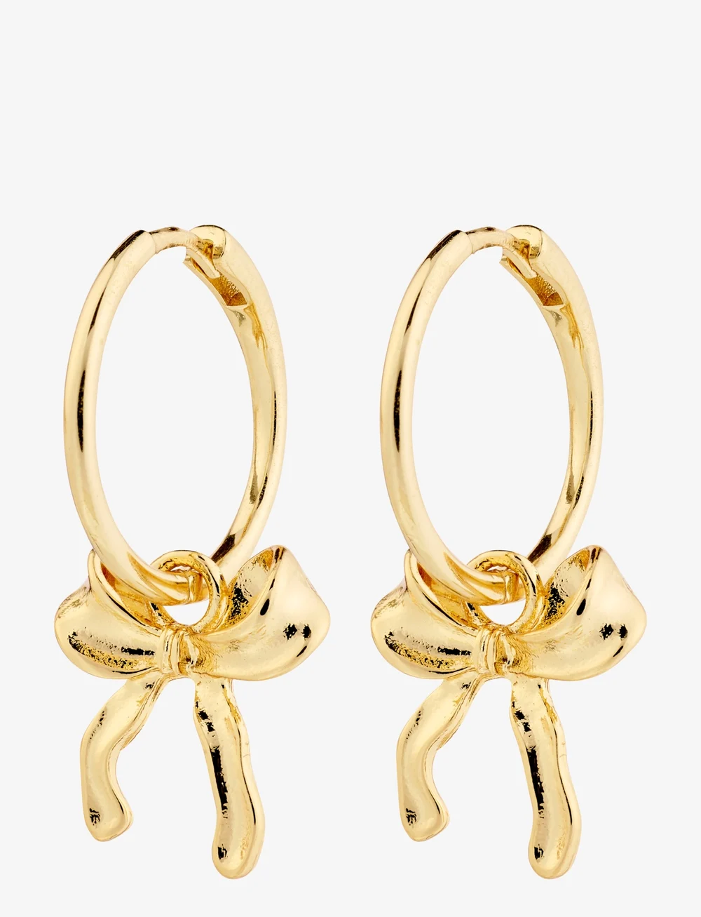 Pilgrim - CASSIAN hoop earrings gold-plated - creoler & hoops - gold plated - 1