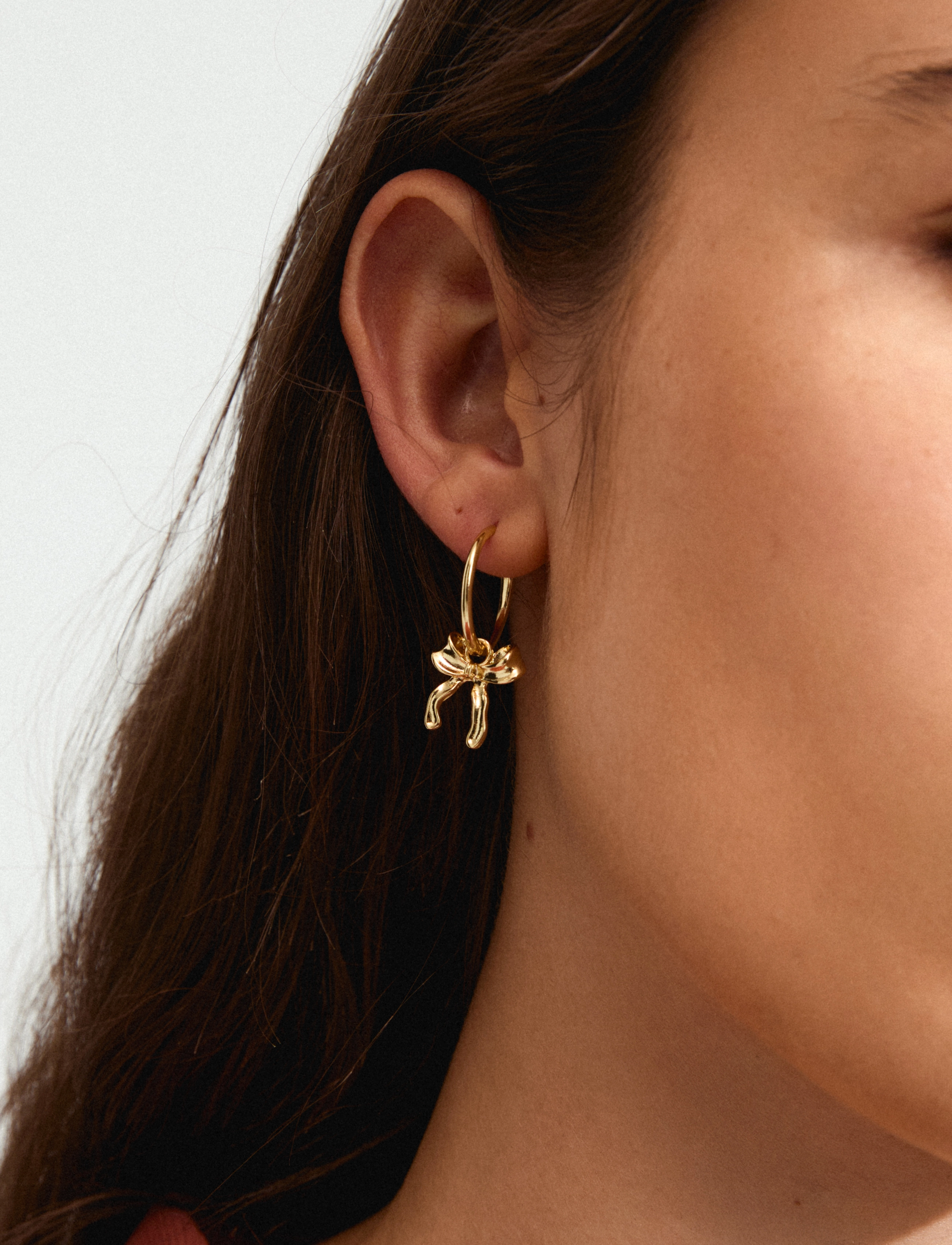 Cassian Hoop Earrings Gold-Plated