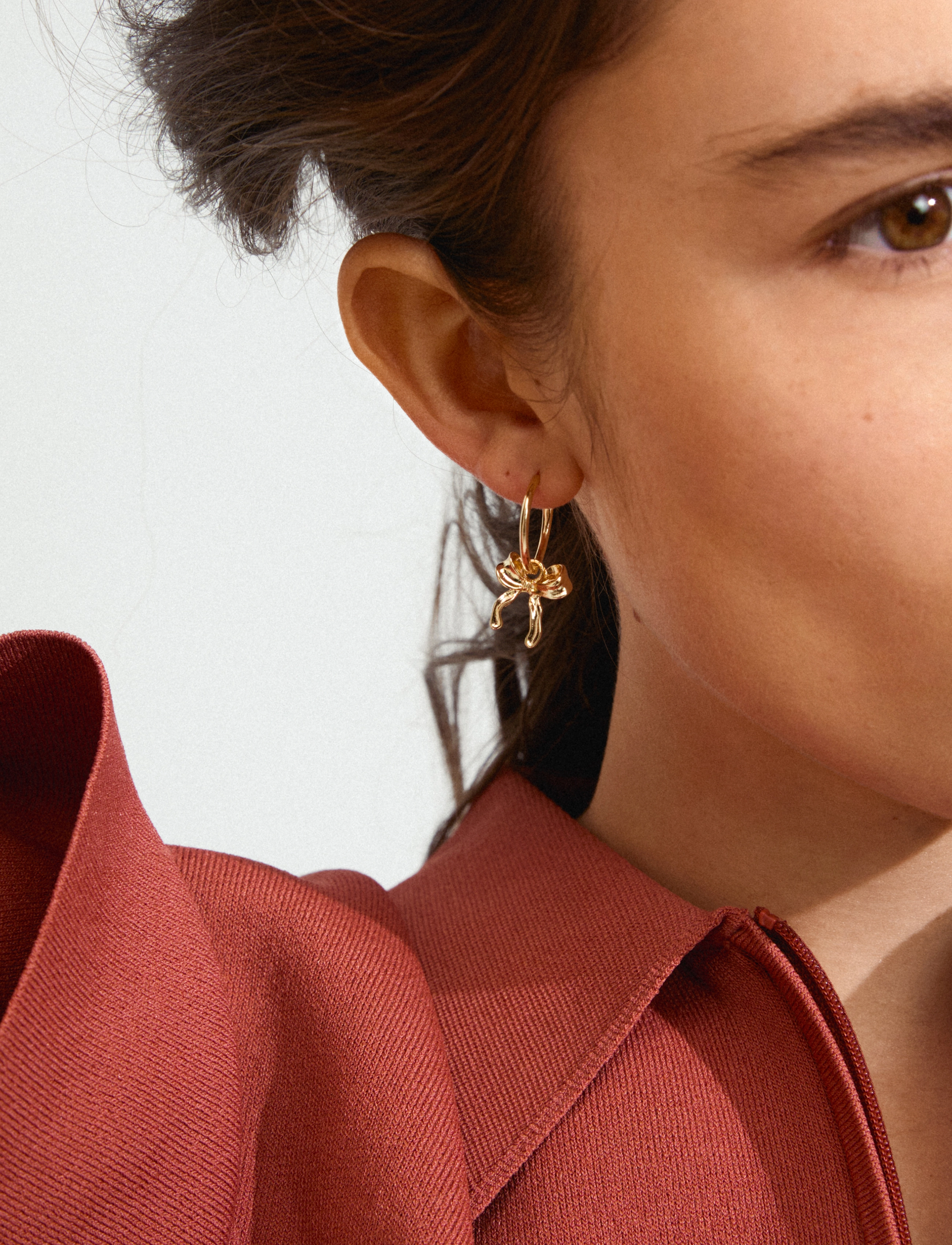 Pilgrim - CASSIAN hoop earrings gold-plated - gold plated - 2