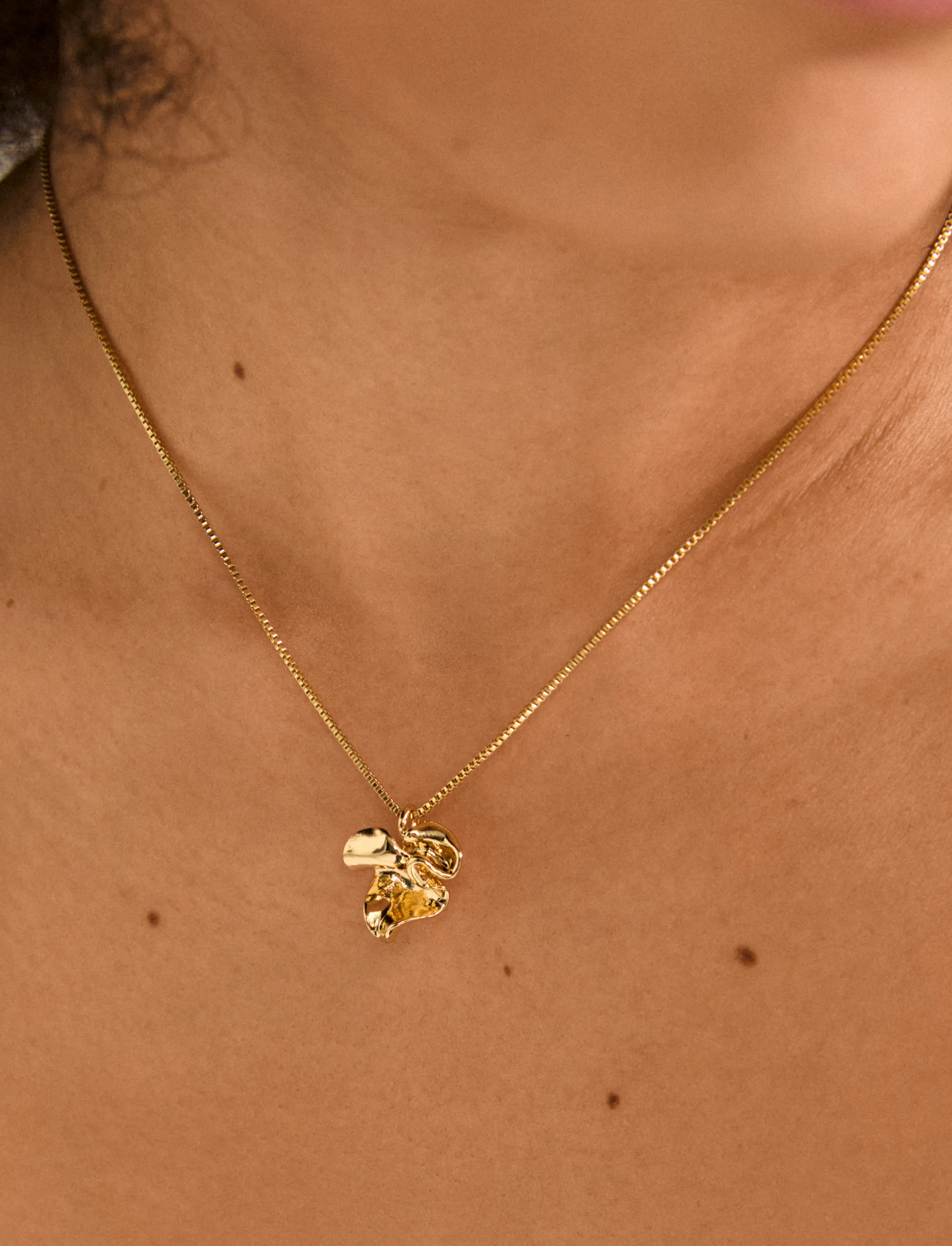 Pilgrim - LUIS necklace gold-plated - halskæder med vedhæng - gold plated - 3