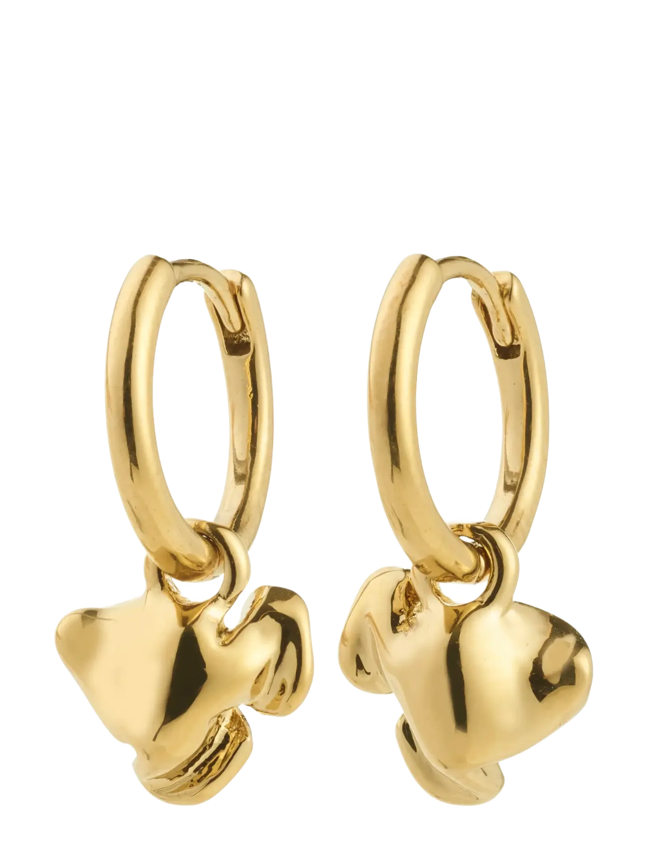 PILGRIM Luis Ohrringe Gold-Plated Gold - One Size - Damen
