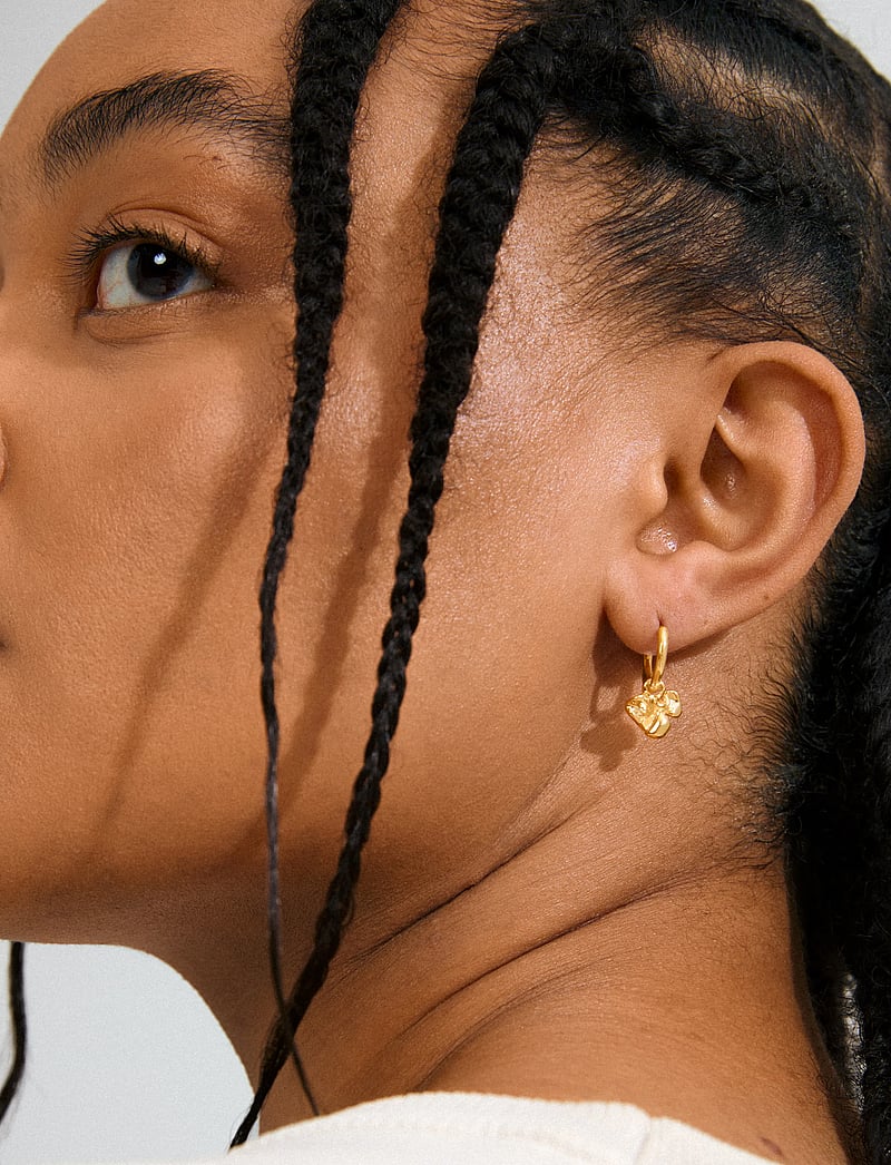 Pilgrim - LUIS earrings gold-plated - kreolen - gold plated - 2